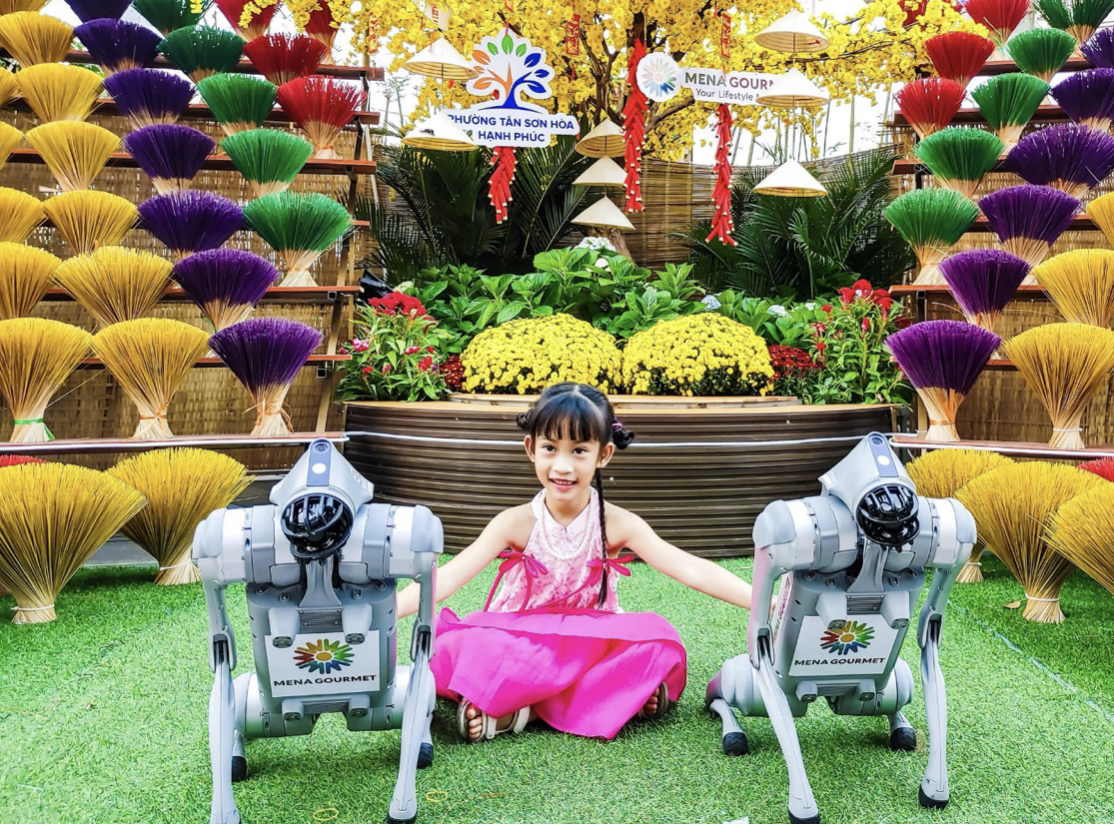 Đường hoa xuân Menas đón hơn 500.000 lượt khách du xuân - Ảnh 2.