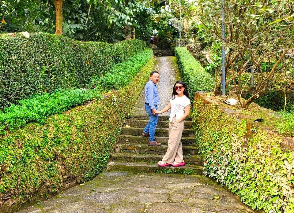 Nườm nượp người t&igrave;m về check-in c&acirc;y mai l&agrave;ng cổ Lộc Y&ecirc;n  - Ảnh 7.