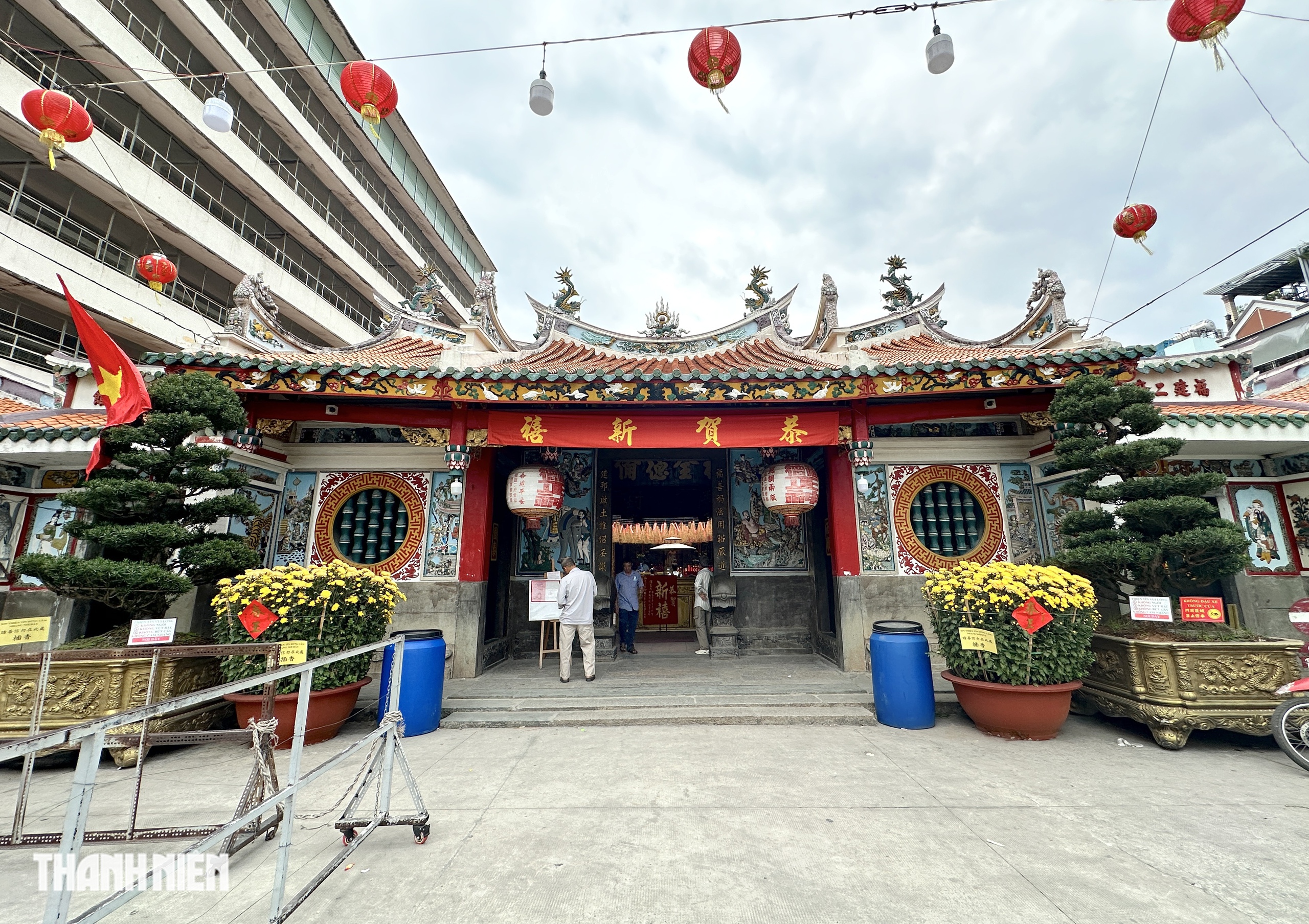 Rằm th&aacute;ng gi&ecirc;ng, người Hoa ở Chợ Lớn chuẩn bị chuỗi lễ hội lớn nhất năm - Ảnh 4.