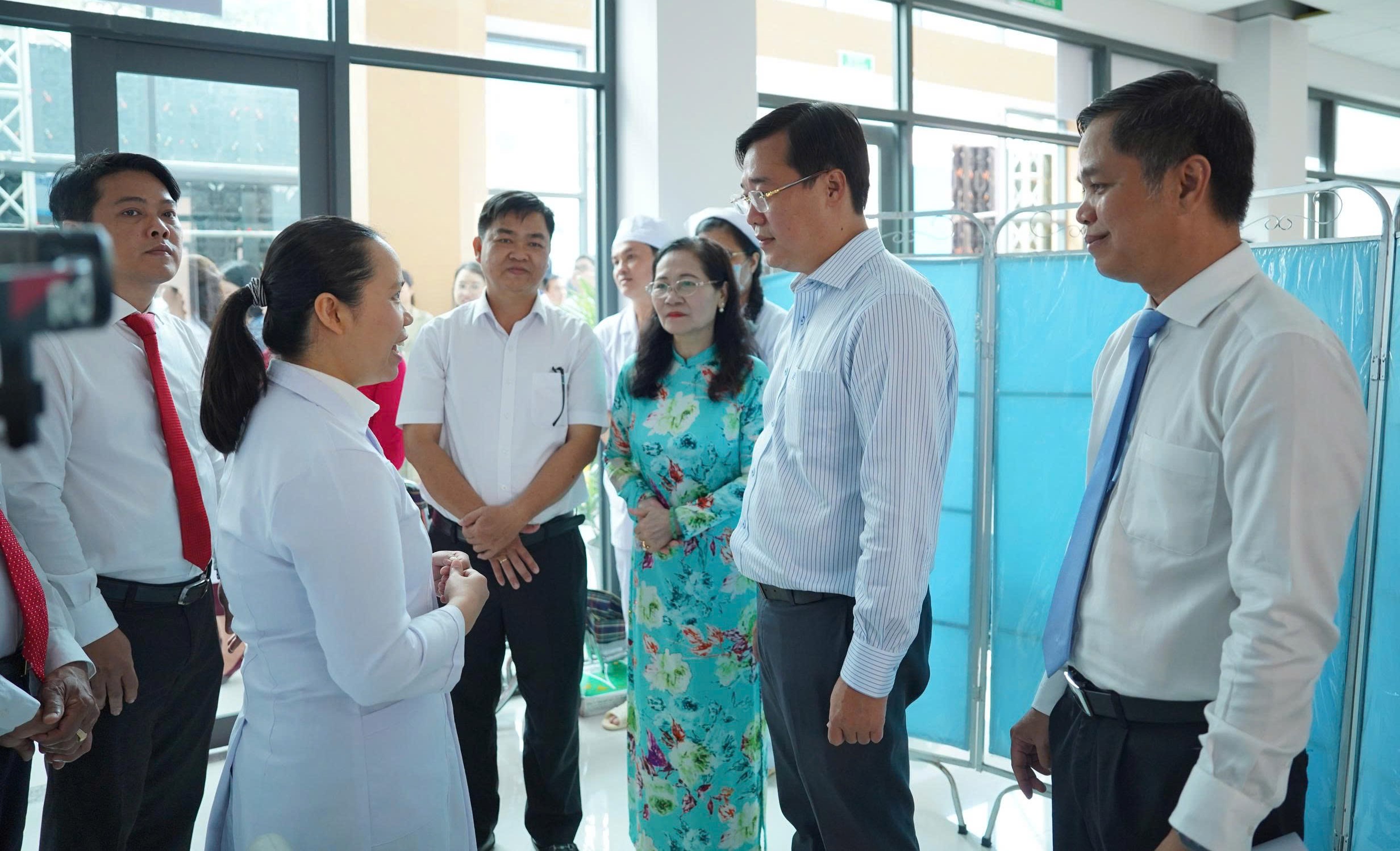 Trạm y tế phường Xuân Hòa hợp tác 6 bệnh viện lớn ở TP.HCM- Ảnh 2.