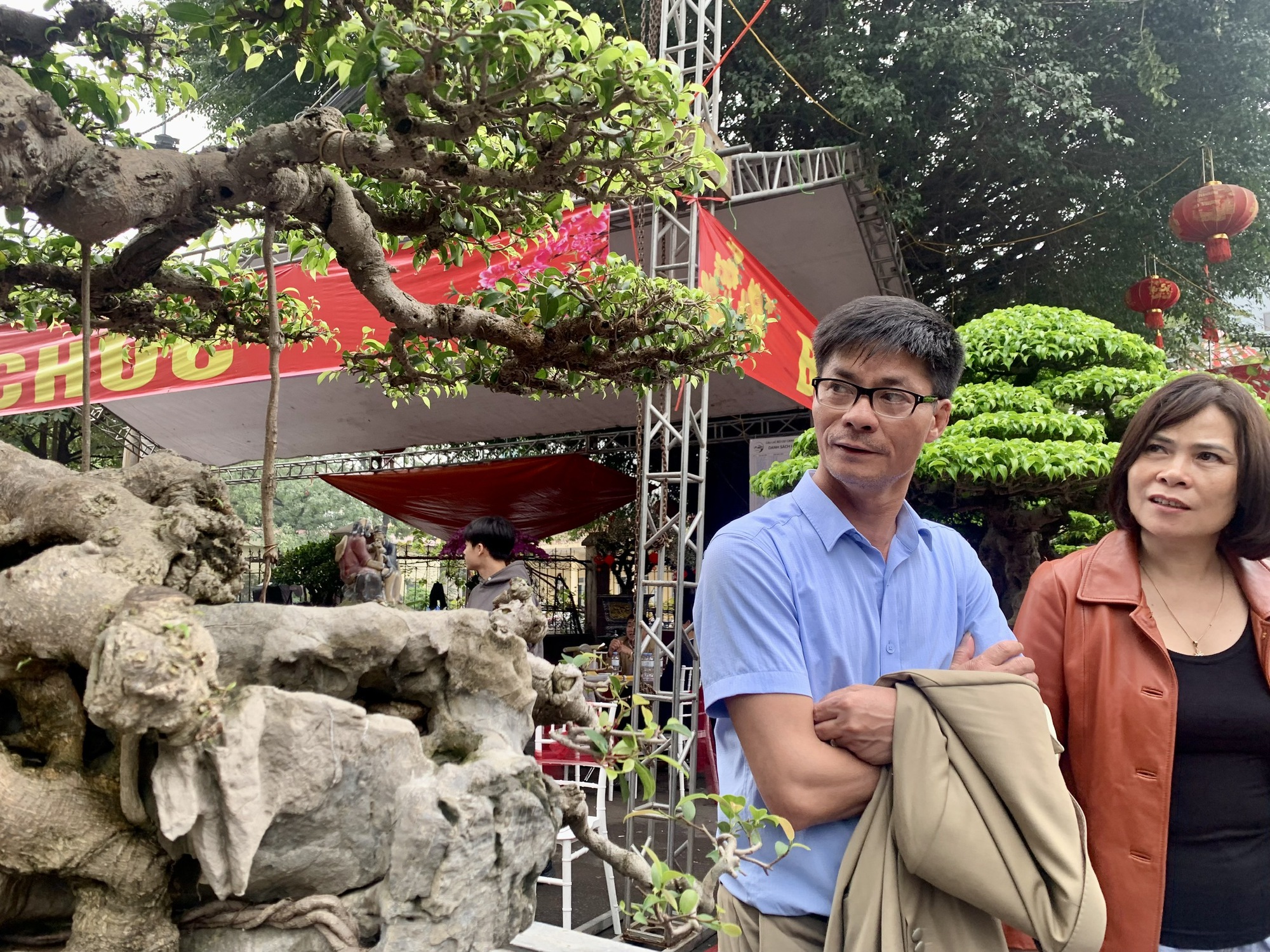 Siêu phẩm 'cây xanh triệu USD' ở triển lãm cây cảnh nghệ thuật làng Triều Khúc- Ảnh 4. Siêu phẩm 'cây xanh triệu USD' ở triển lãm cây cảnh nghệ thuật làng Triều Khúc- Ảnh 4.