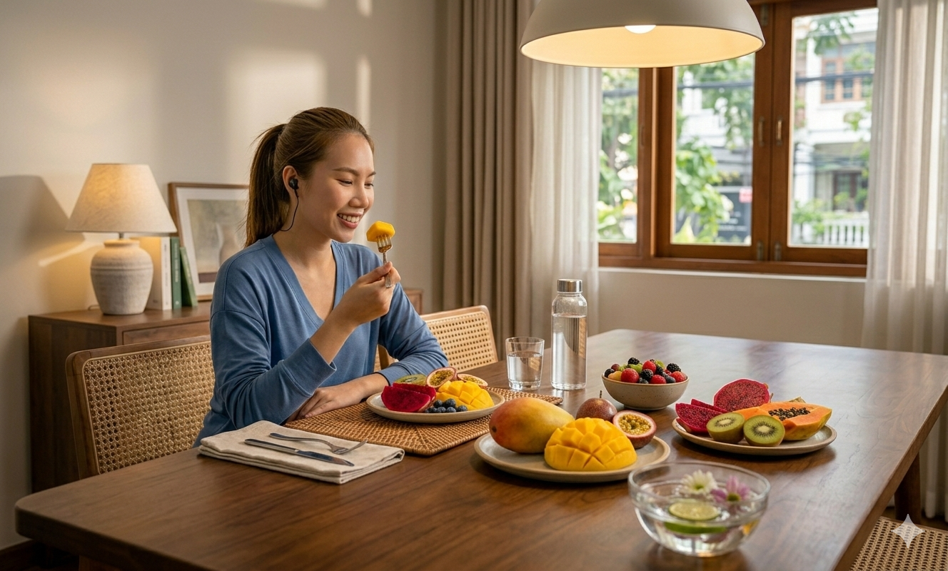 Nên ăn trái cây lúc bụng đói hay sau bữa ăn: Bạn có đang làm sai? - Ảnh 1.