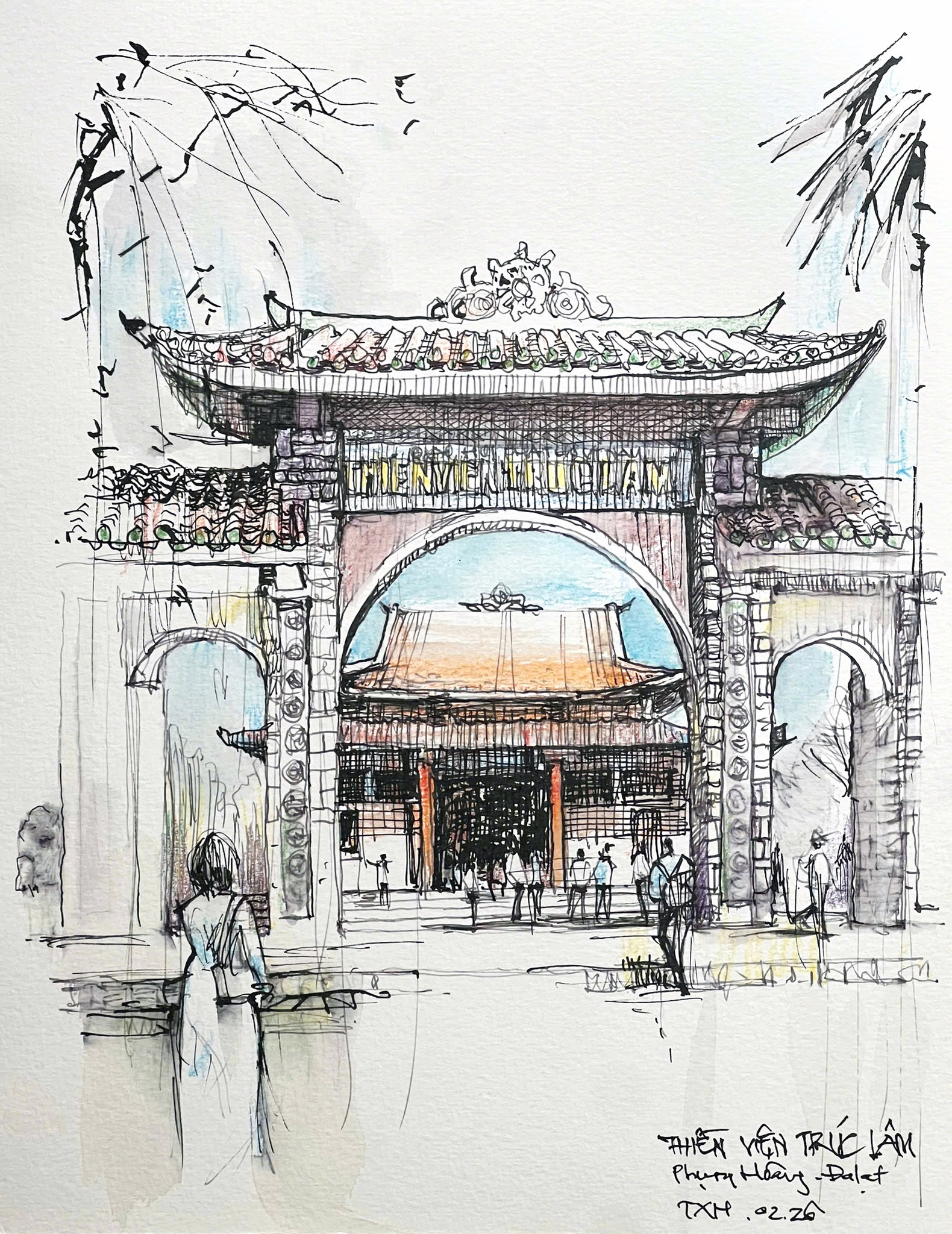 Vì sao Thiền viện Trúc Lâm Đà Lạt ra đời từ giấc mộng phụng hoàng?- Ảnh 2. Vì sao Thiền viện Trúc Lâm Đà Lạt ra đời từ giấc mộng phụng hoàng?- Ảnh 2.