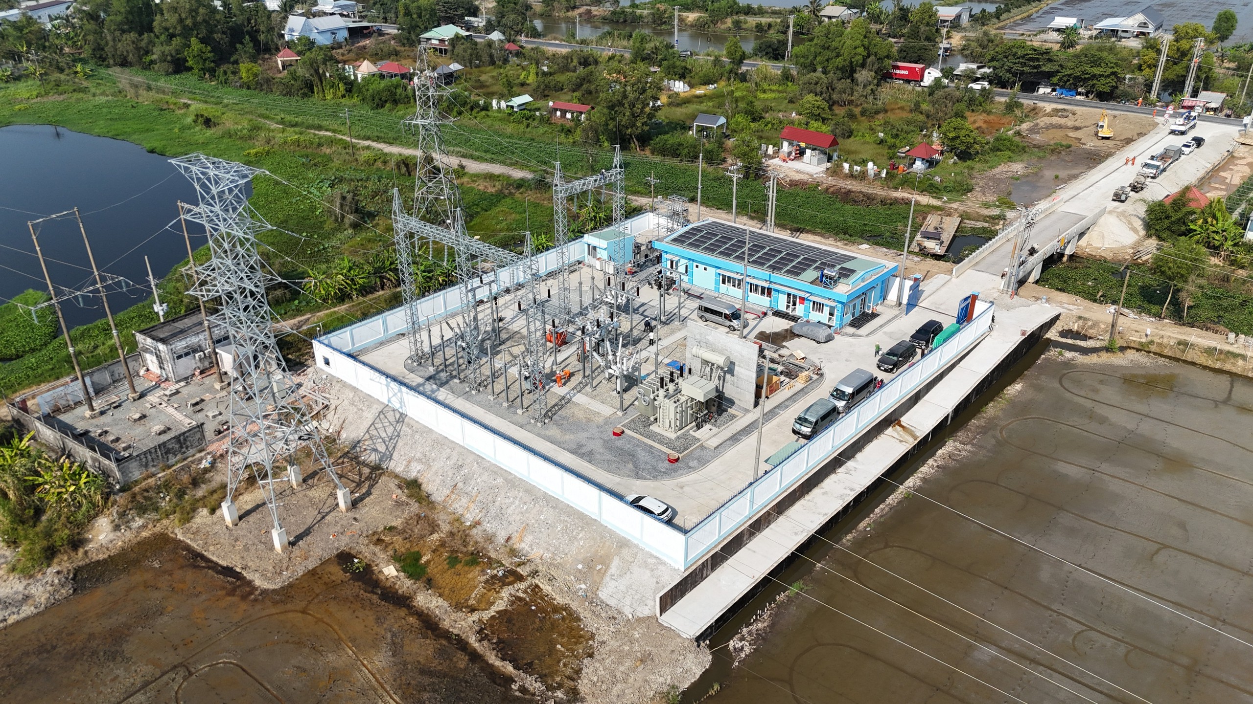 EVNSPC hoàn thành 8 công trình lưới điện 110kV trong tháng 1.2026 - Ảnh 2.