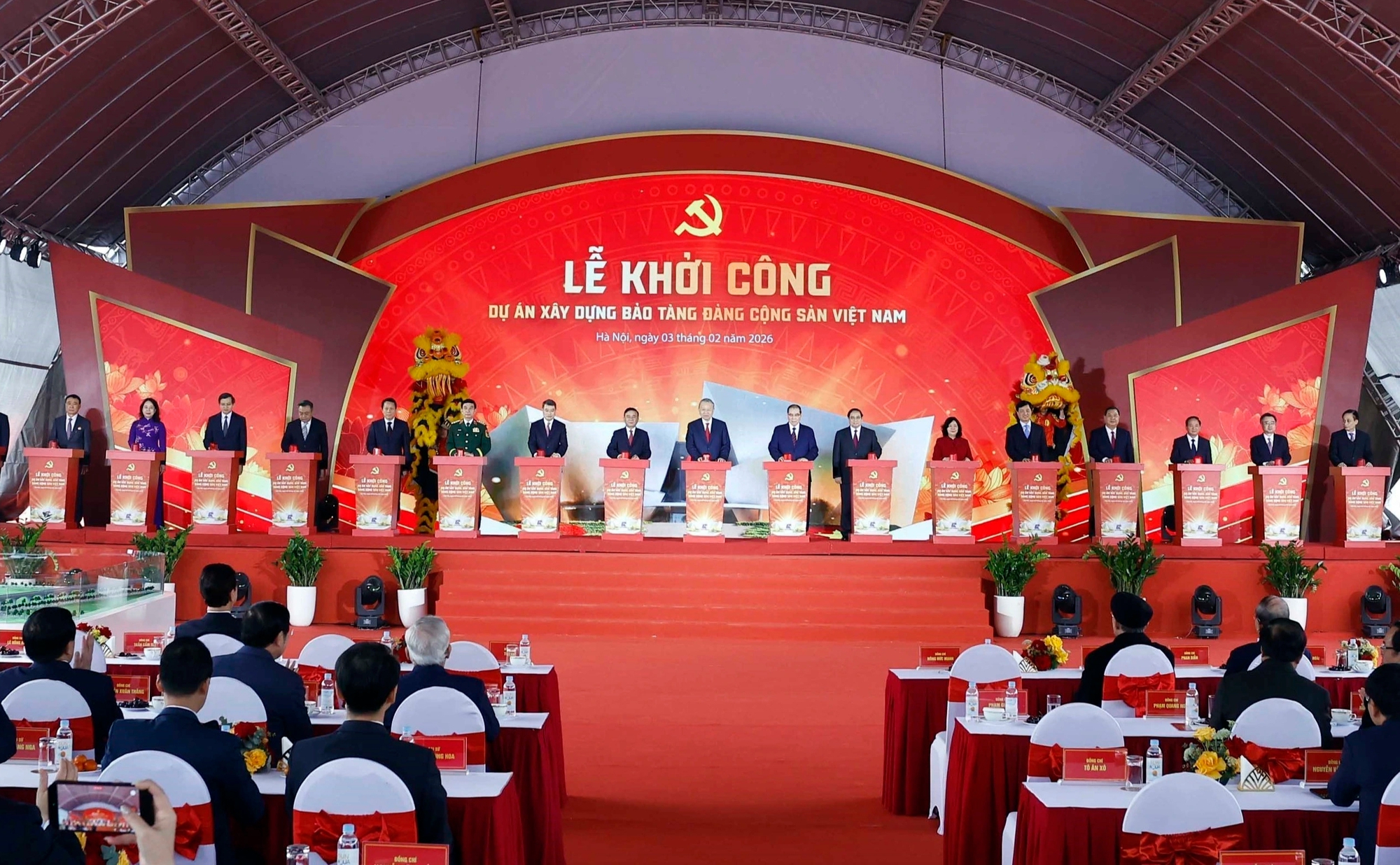 Khởi c&ocirc;ng x&acirc;y dựng Bảo t&agrave;ng Đảng Cộng sản VN - Ảnh 2.