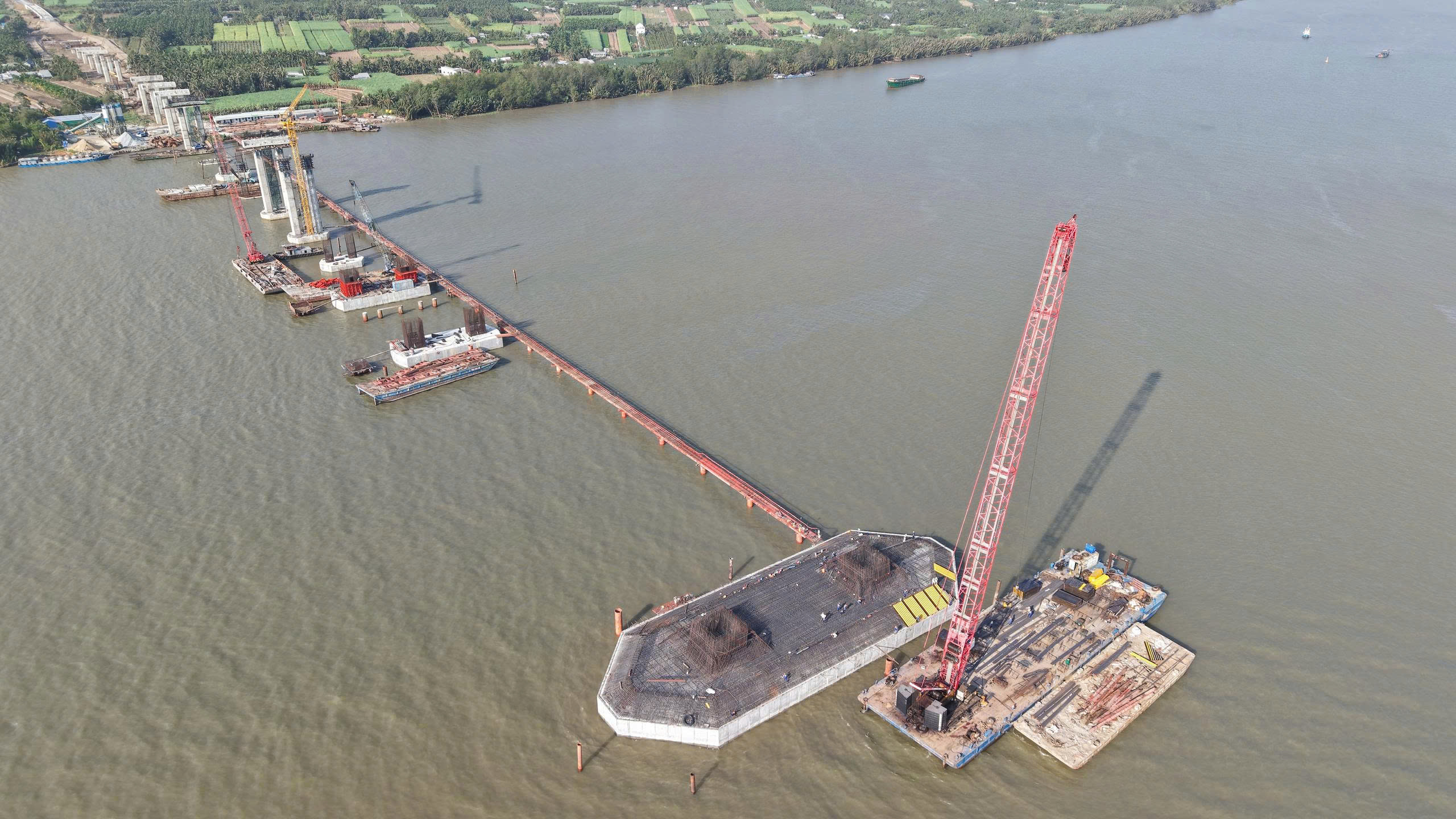 Cầu Đại Ng&atilde;i 2 được th&ocirc;ng xe tạm v&agrave; ch&iacute;nh thức ho&agrave;n th&agrave;nh v&agrave;o 30.4 - Ảnh 9.