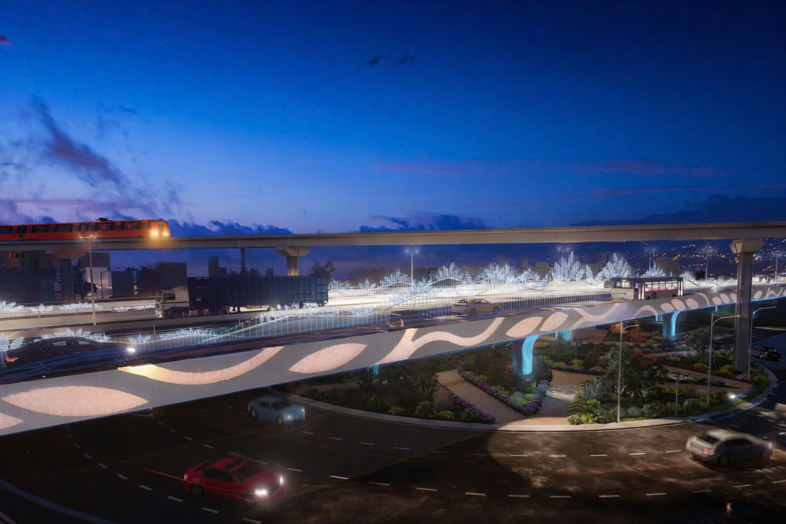 Phối cảnh QL1 TP.HCM sau khi mở rộng gấp 3 lần, x&oacute;a n&uacute;t thắt về miền T&acirc;y- Ảnh 7.