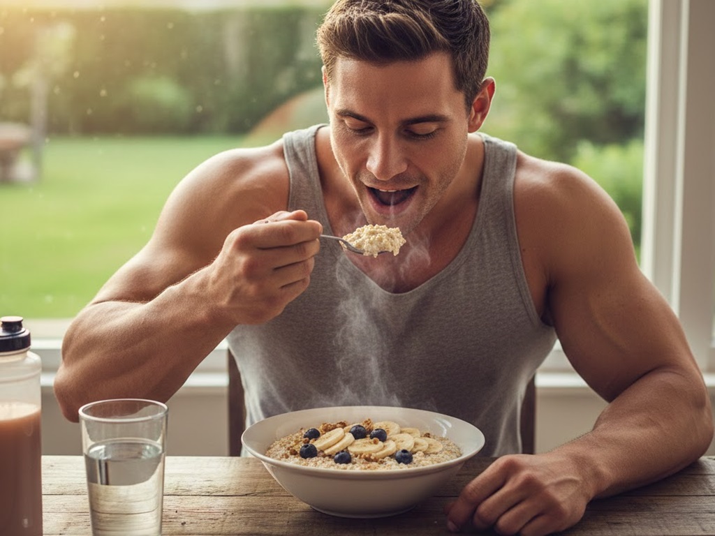 Người Tập Gym: Ăn Yến Mạch Buổi Sáng Liệu Có Đủ Năng Lượng?- Ảnh 1.