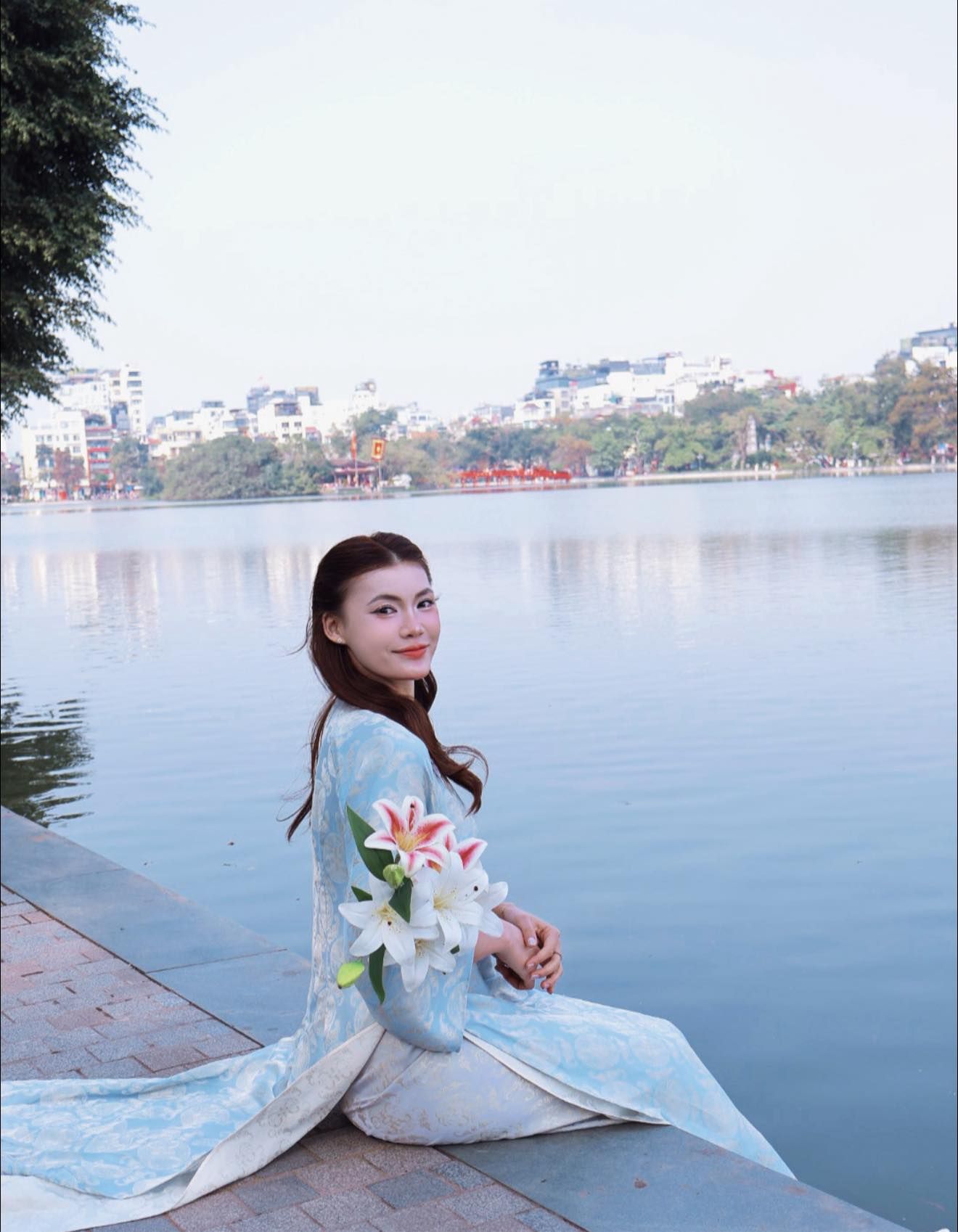 Hậu trường: 'N&agrave;ng thơ' b&oacute;ng chuyền Việt Nam khoe sắc xu&acirc;n- Ảnh 4.