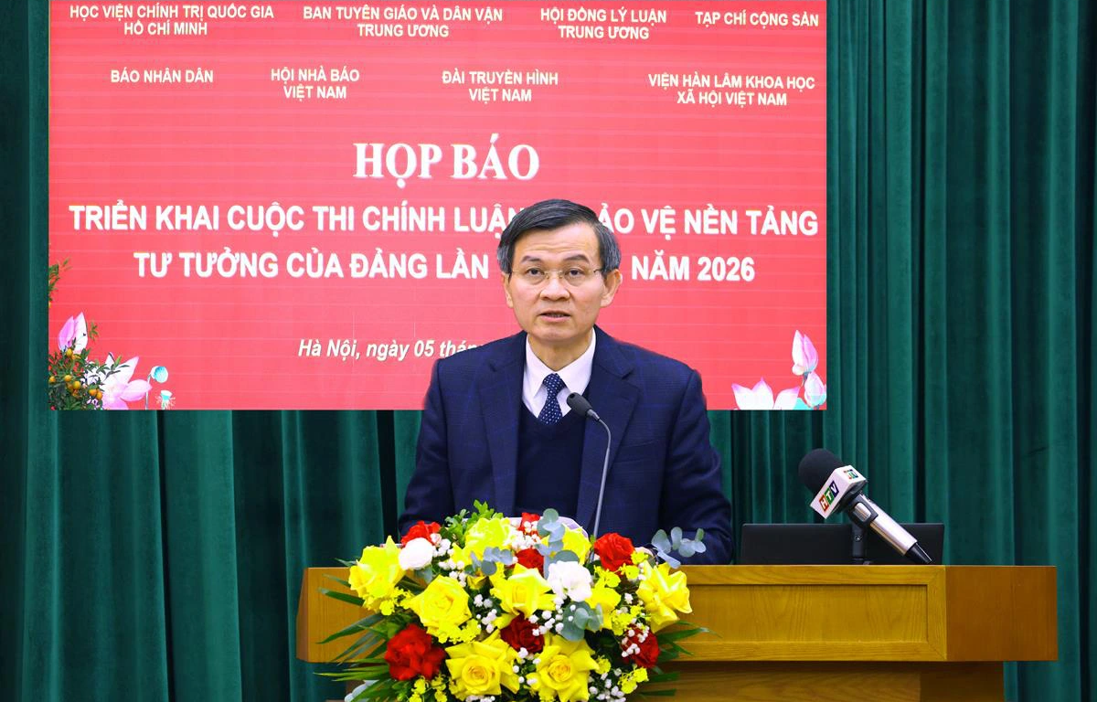 Bảo vệ nền tảng tư tưởng của Đảng - Ảnh 1.