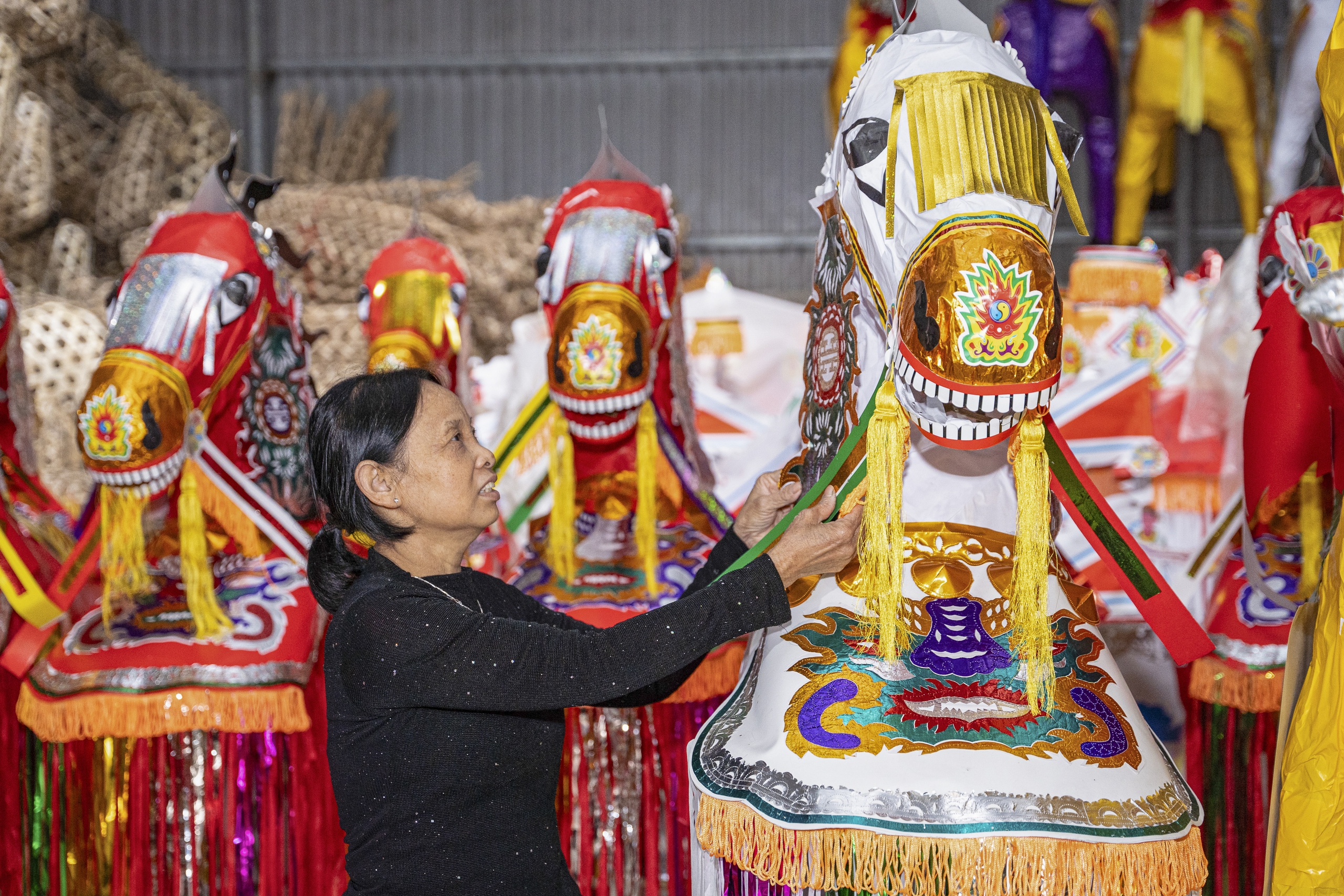 Thủ phủ v&agrave;ng m&atilde; H&agrave; Nội tất bật trước tết Nguy&ecirc;n đ&aacute;n B&iacute;nh Ngọ 2026- Ảnh 5.