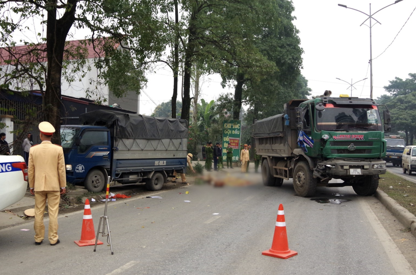 Xử lý 2 người xuyên tạc vụ cảnh sát giao thông hy sinh ở Thái Nguyên - Ảnh 1.