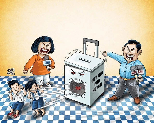 Quỹ lớp, quỹ trường: Tự nguyện hay 'tự nguyện bắt buộc'? - Ảnh 2.