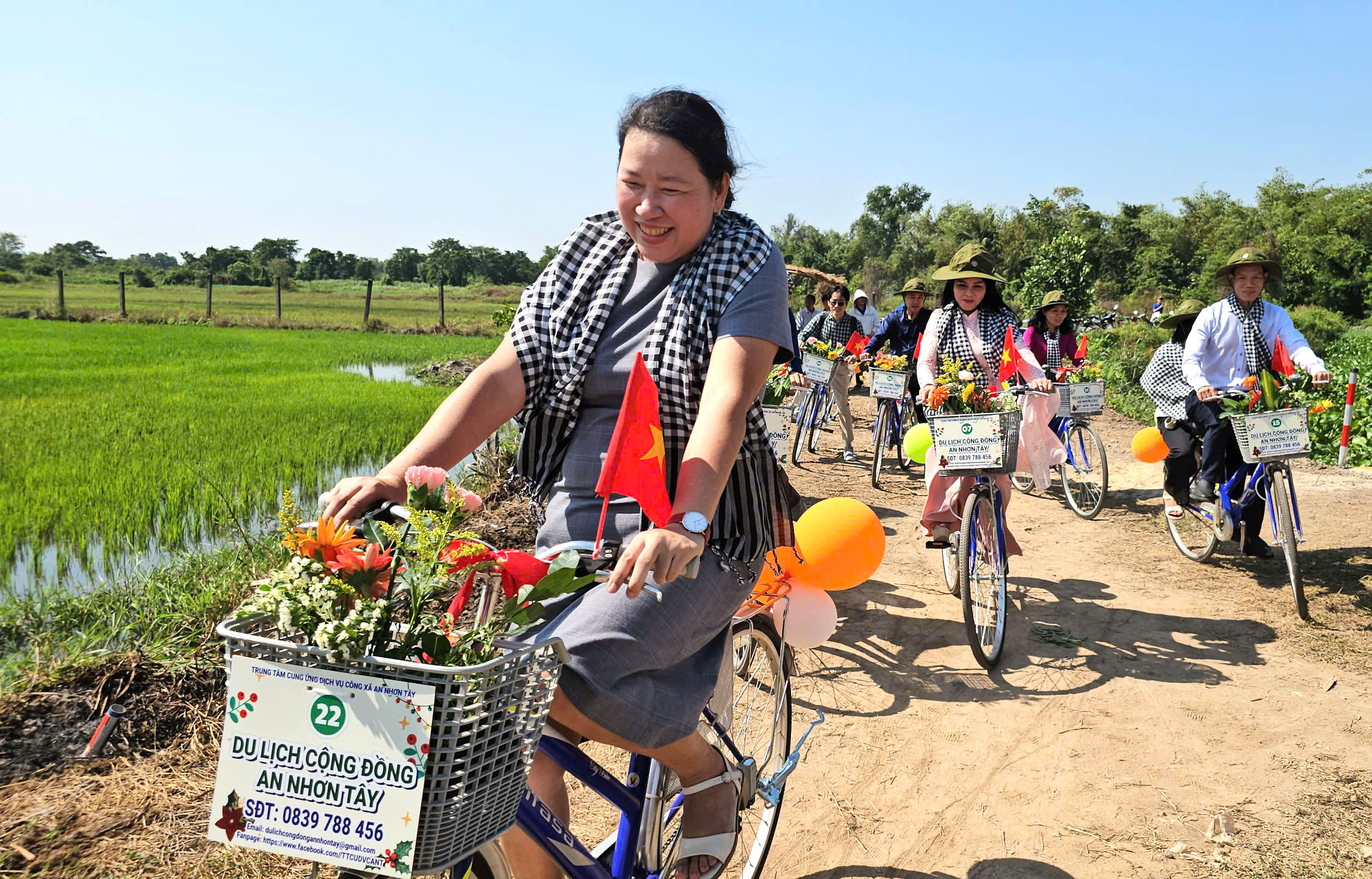 Đánh thức tiềm năng du lịch cộng đồng An Nhơn Tây - Sắc màu làng quê - Ảnh 7.