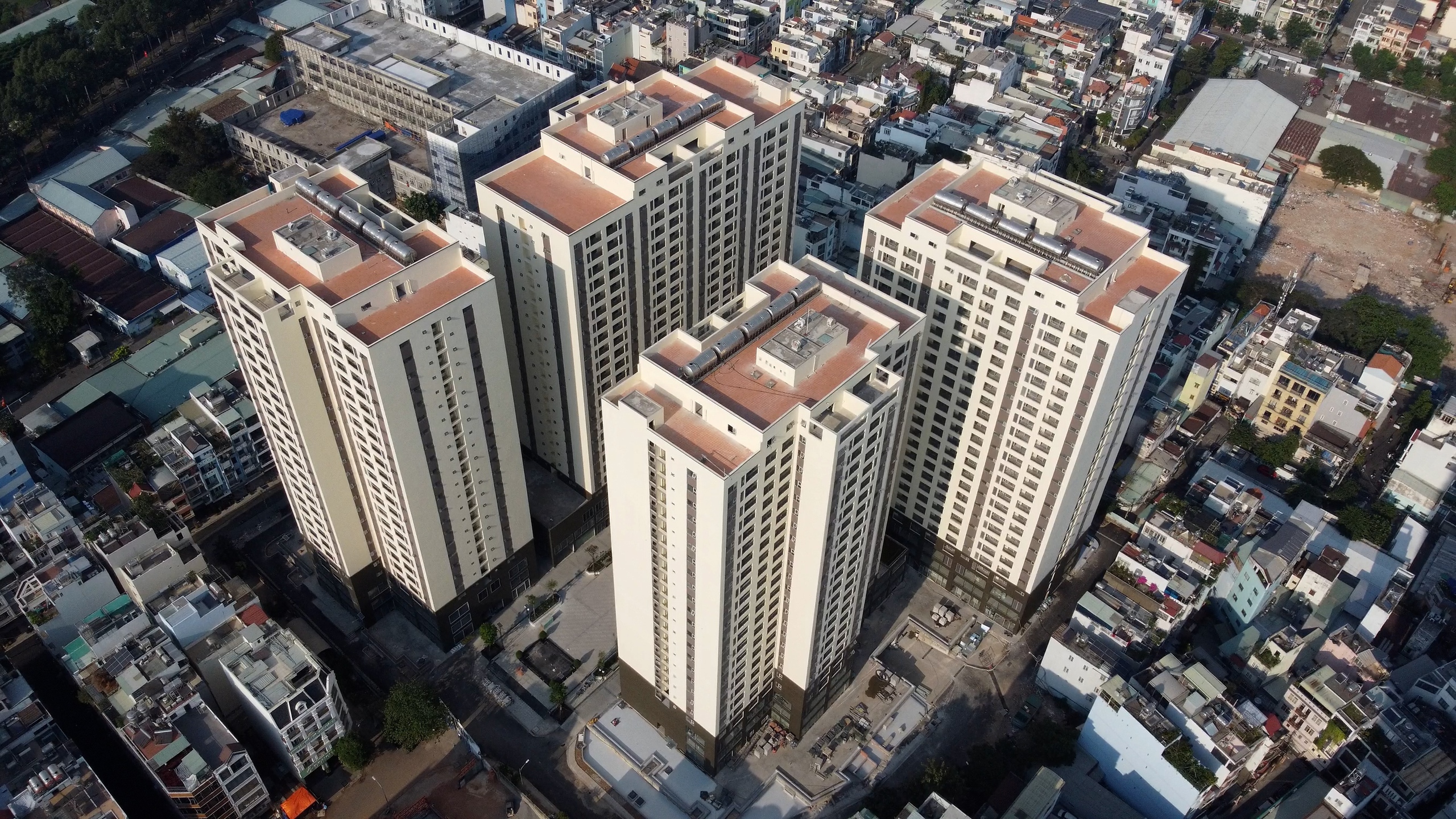 Cận cảnh dự &aacute;n nh&agrave; ở x&atilde; hội 21 triệu/m&eacute;t vu&ocirc;ng tại TP.HCM - Ảnh 1.