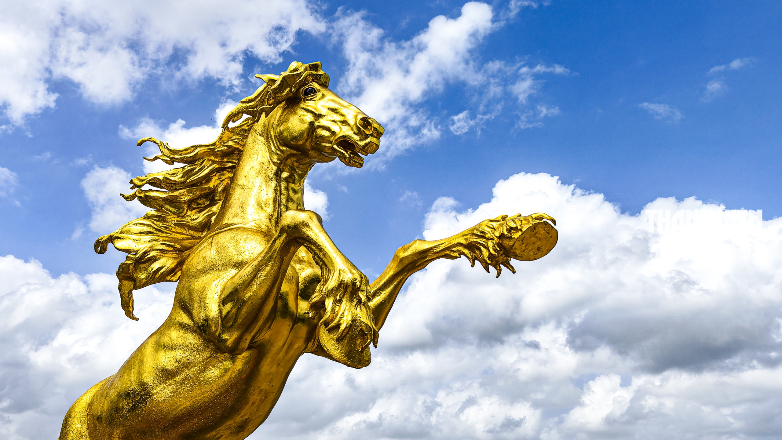 Ngựa v&agrave;ng Quảng Ng&atilde;i cao 10 m 'c&oacute; hồn' ở c&ocirc;ng vi&ecirc;n Ba Tơ- Ảnh 2.