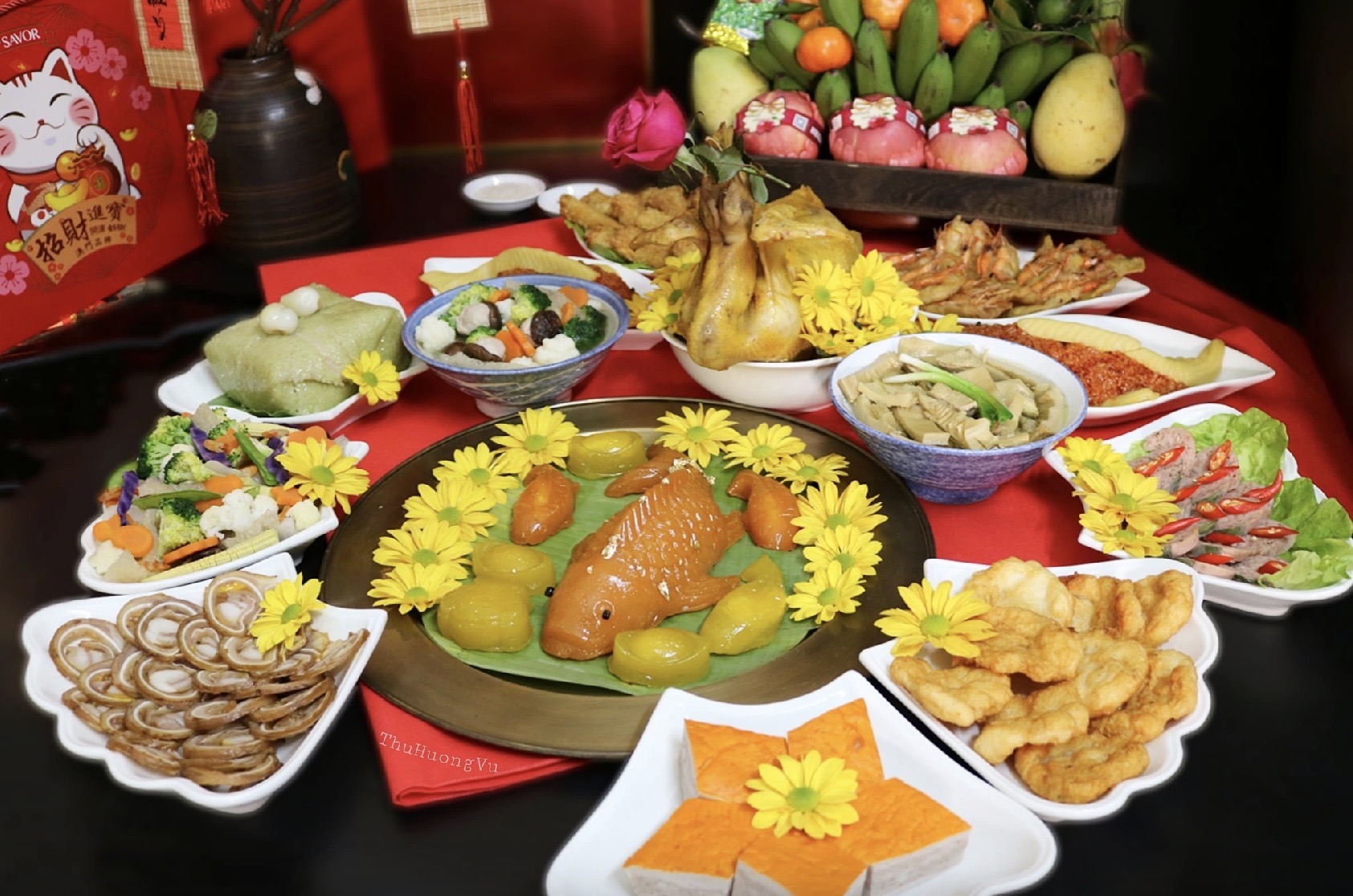 Mâm cúng ông Táo ngày 23 tháng chạp gồm những gì? Văn khấn đầy đủ, dễ đọc- Ảnh 2.