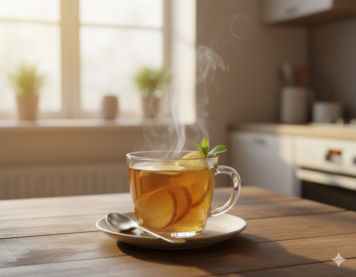 Mỗi sáng 1 ly trà gừng: Điều tuyệt vời gì xảy ra cho tim, gan của bạn? - Ảnh 1.