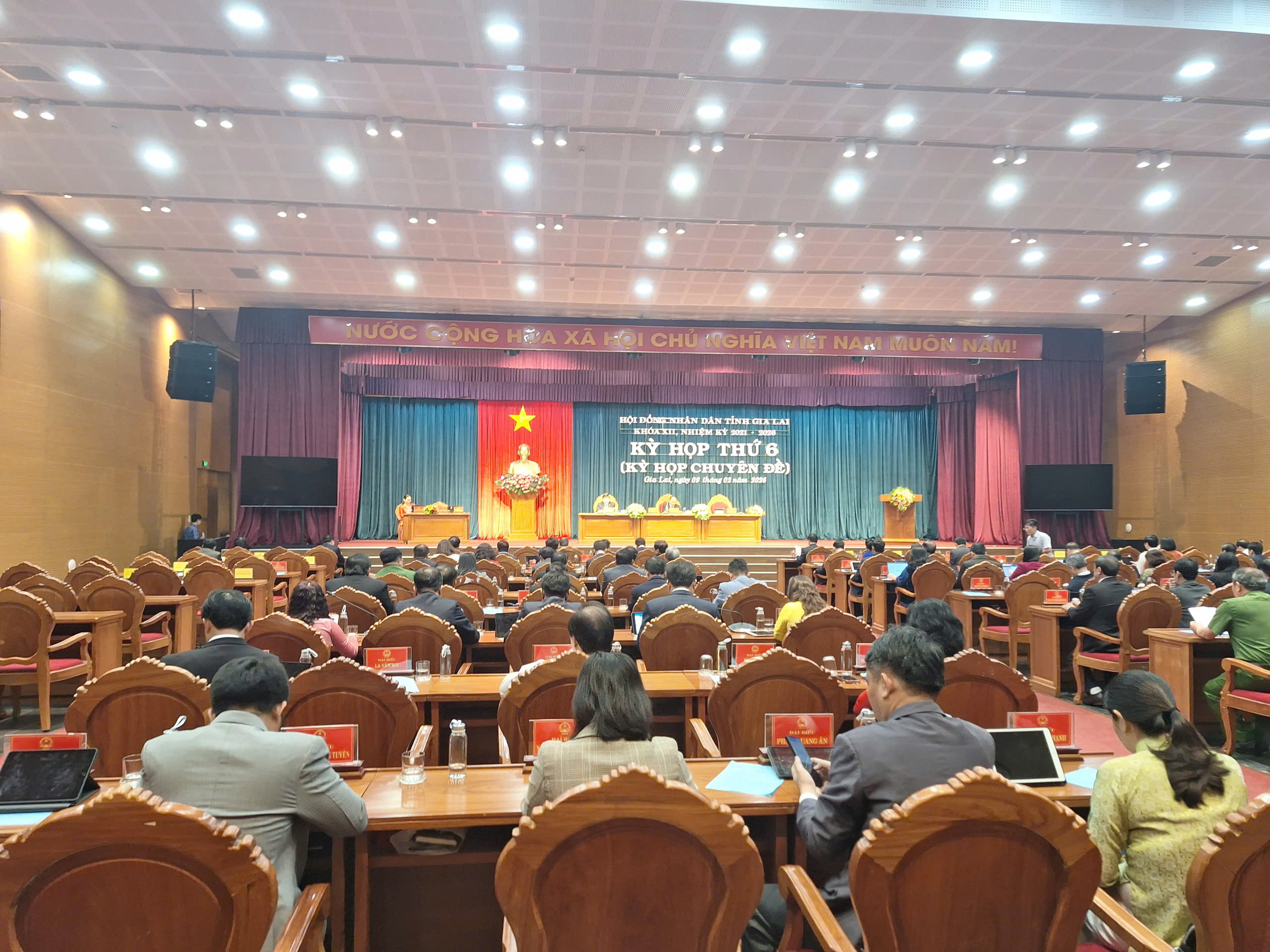 Bầu bà Huỳnh Thúy Vân giữ chức Trưởng ban Dân tộc HĐND tỉnh Gia Lai - Ảnh 1.