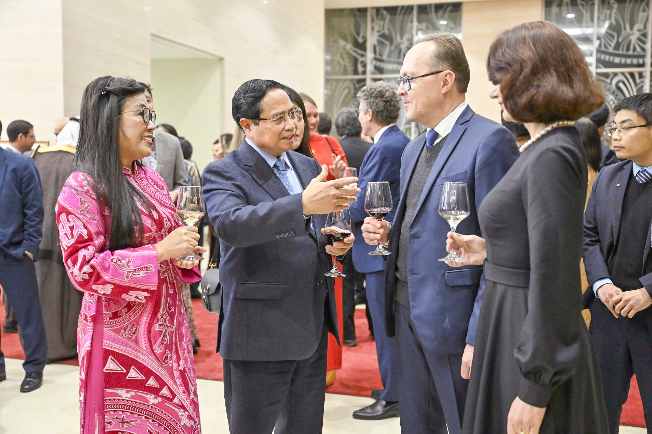 Thủ tướng Phạm Minh Chính Phát biểu tại tiệc chiêu đãi Đoàn Ngọai giao dịp Tết 2026 - Ảnh 4.