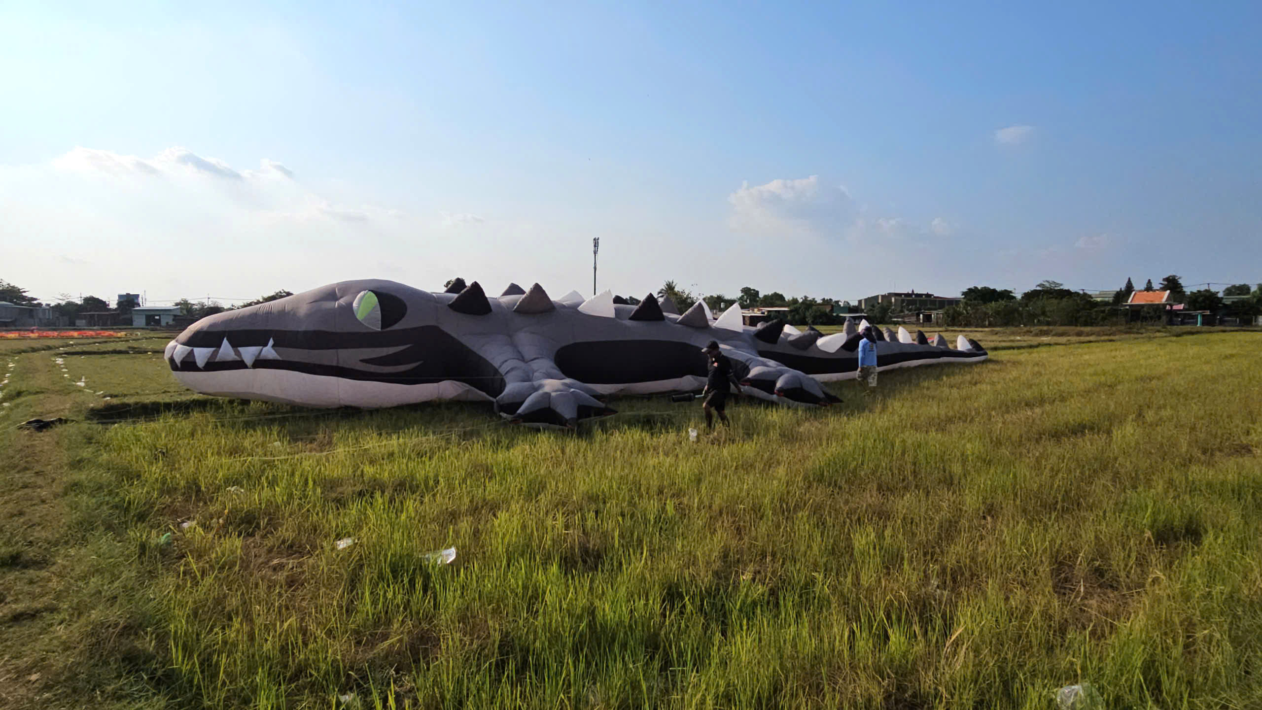 C&aacute;nh đồng diều B&agrave; Canh: Điểm vui chơi rực rỡ sắc m&agrave;u cho trẻ nhỏ cuối tuần - Ảnh 2.