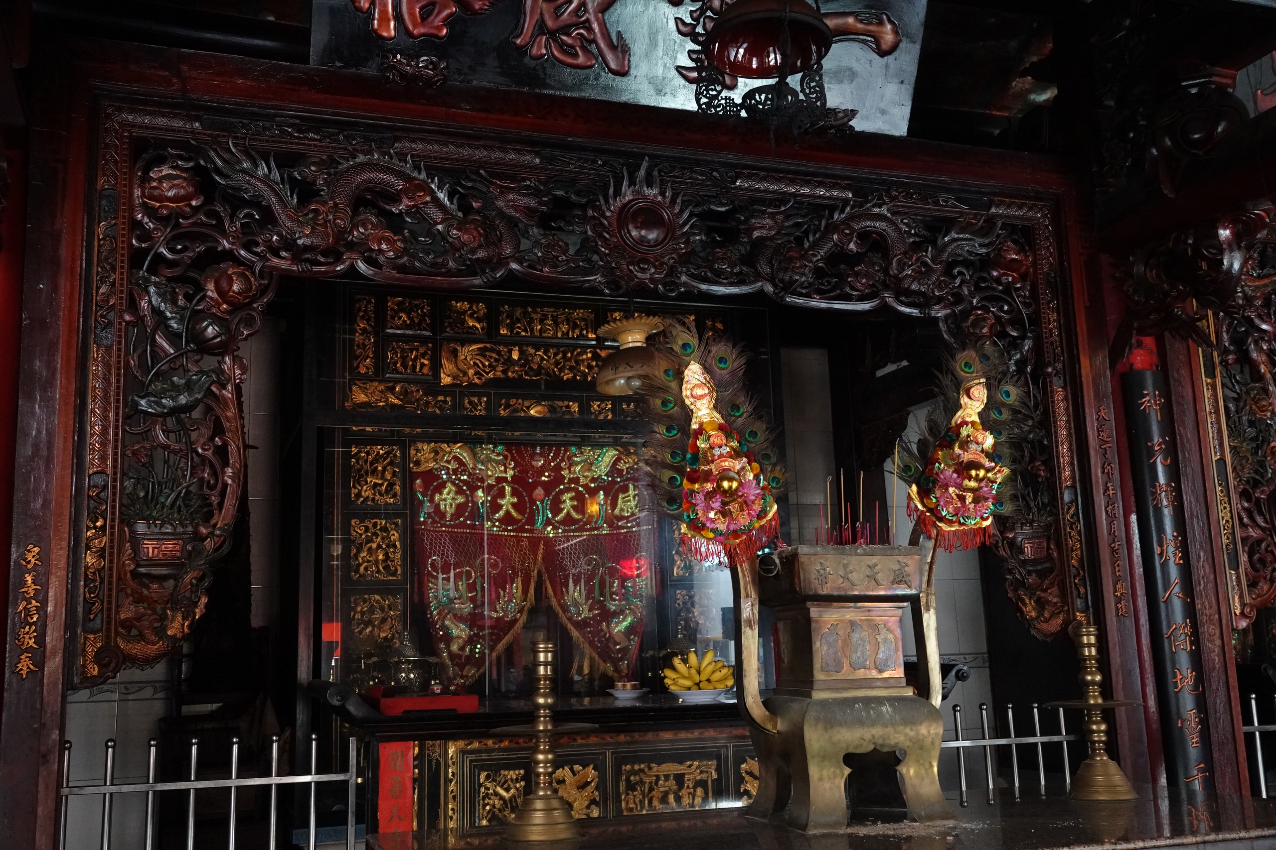 Chùa Ông Bổn và lễ đấu giá lồng đèn độc đáo của người Hoa ở miền Tây - Ảnh 4.