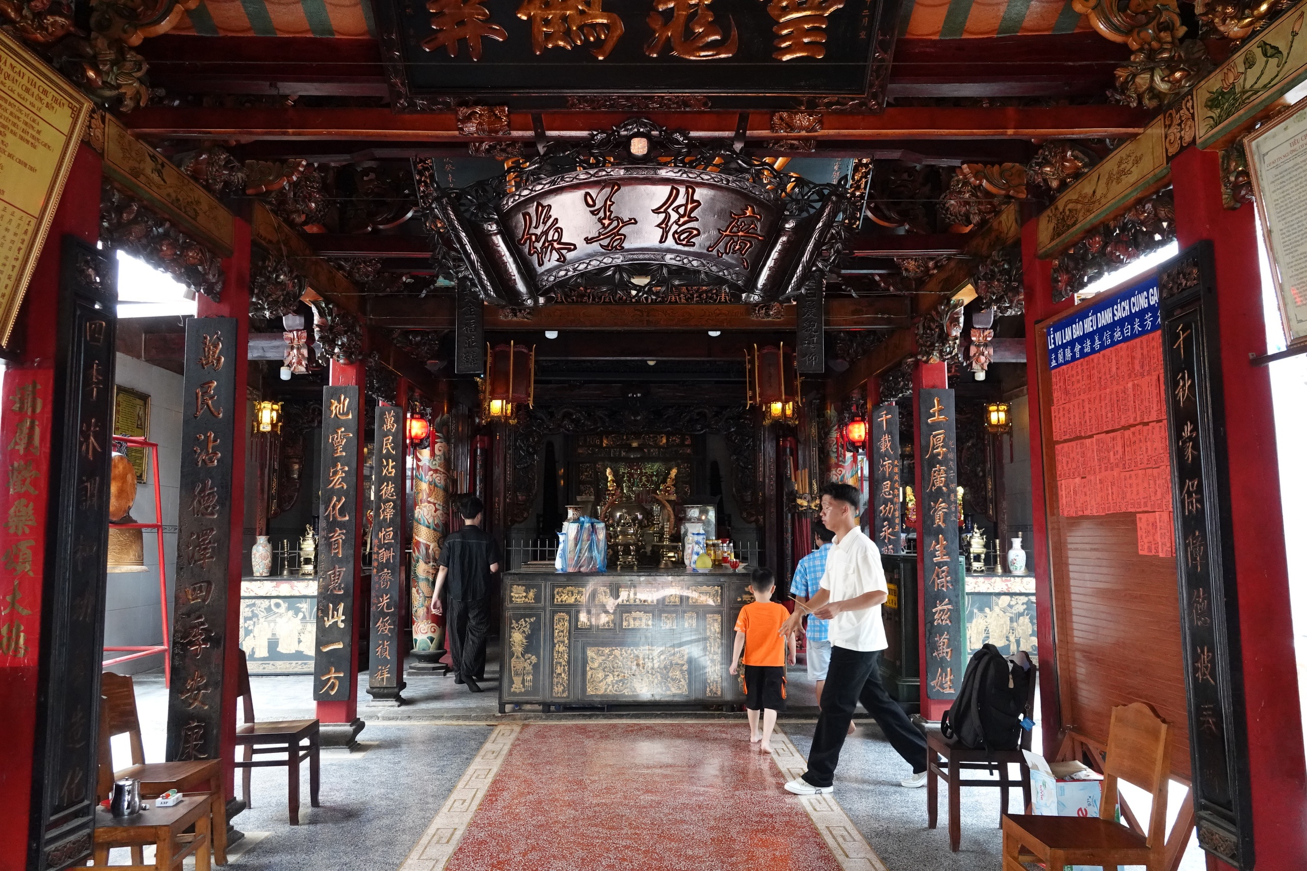 Chùa Ông Bổn và lễ đấu giá lồng đèn độc đáo của người Hoa ở miền Tây - Ảnh 13.