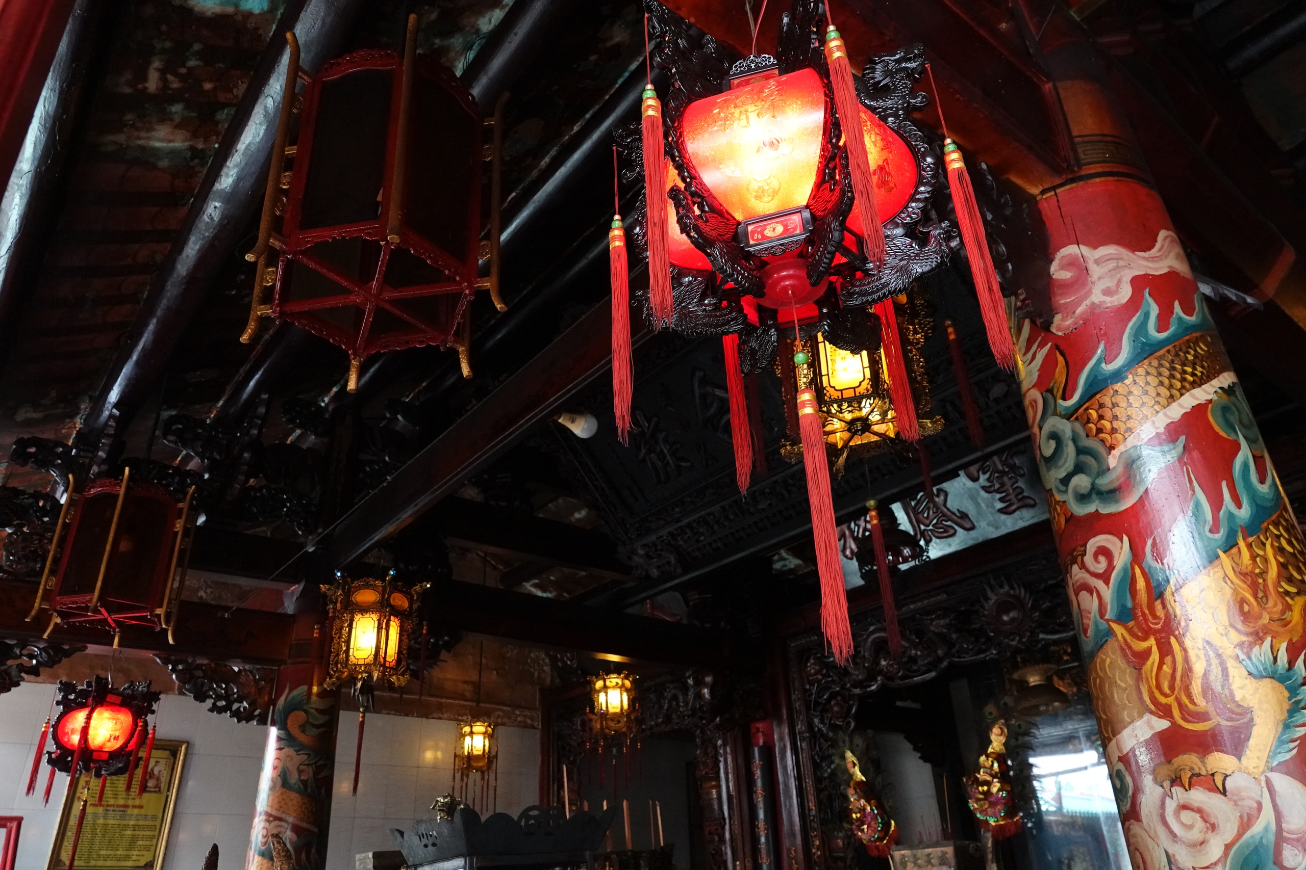 Chùa Ông Bổn và lễ đấu giá lồng đèn độc đáo của người Hoa ở miền Tây - Ảnh 11.