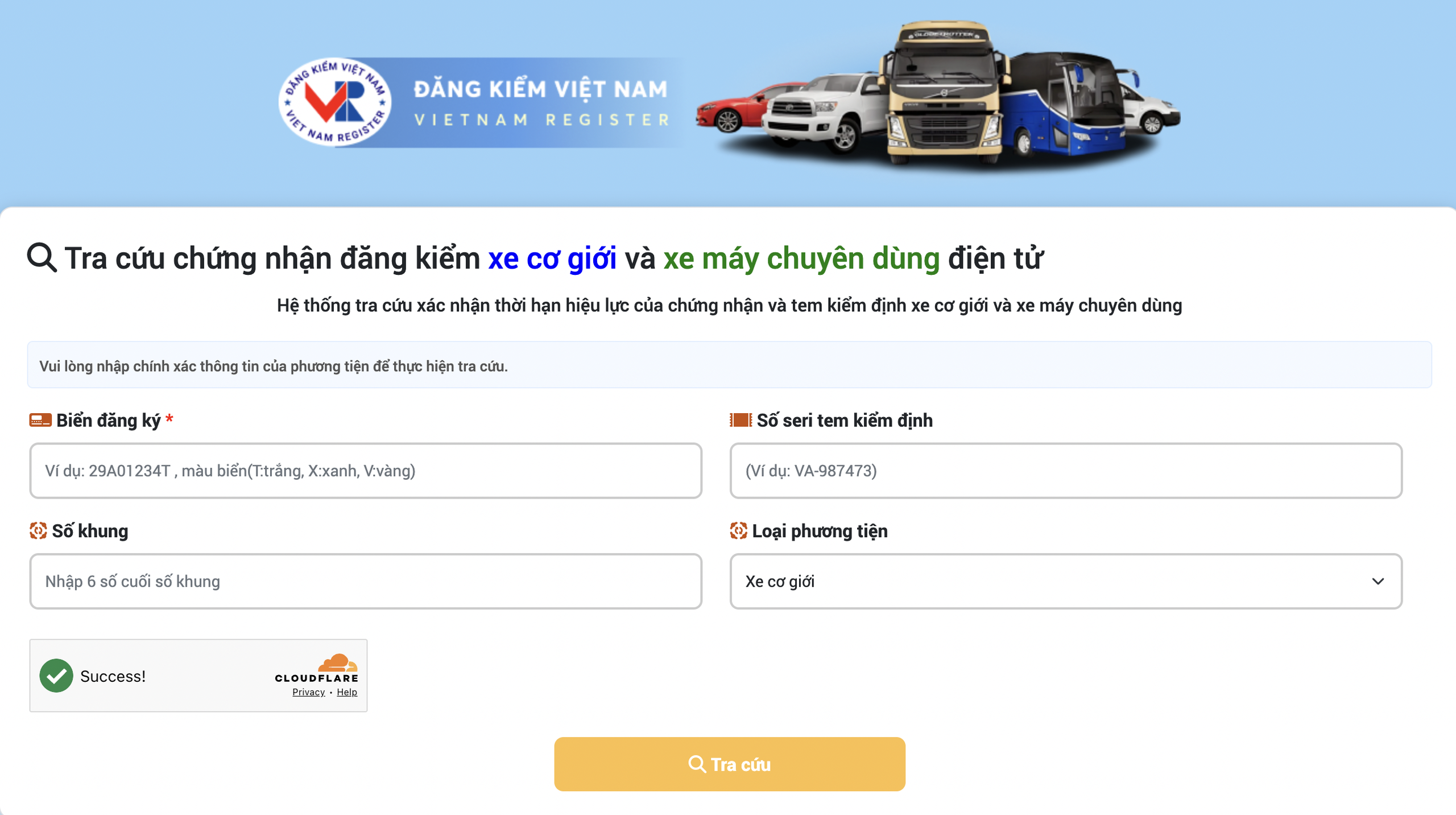 Cách tra cứu giấy chứng nhận kiểm định điện tử từ 1.3- Ảnh 1. Cách tra cứu giấy chứng nhận kiểm định điện tử từ 1.3- Ảnh 1.
