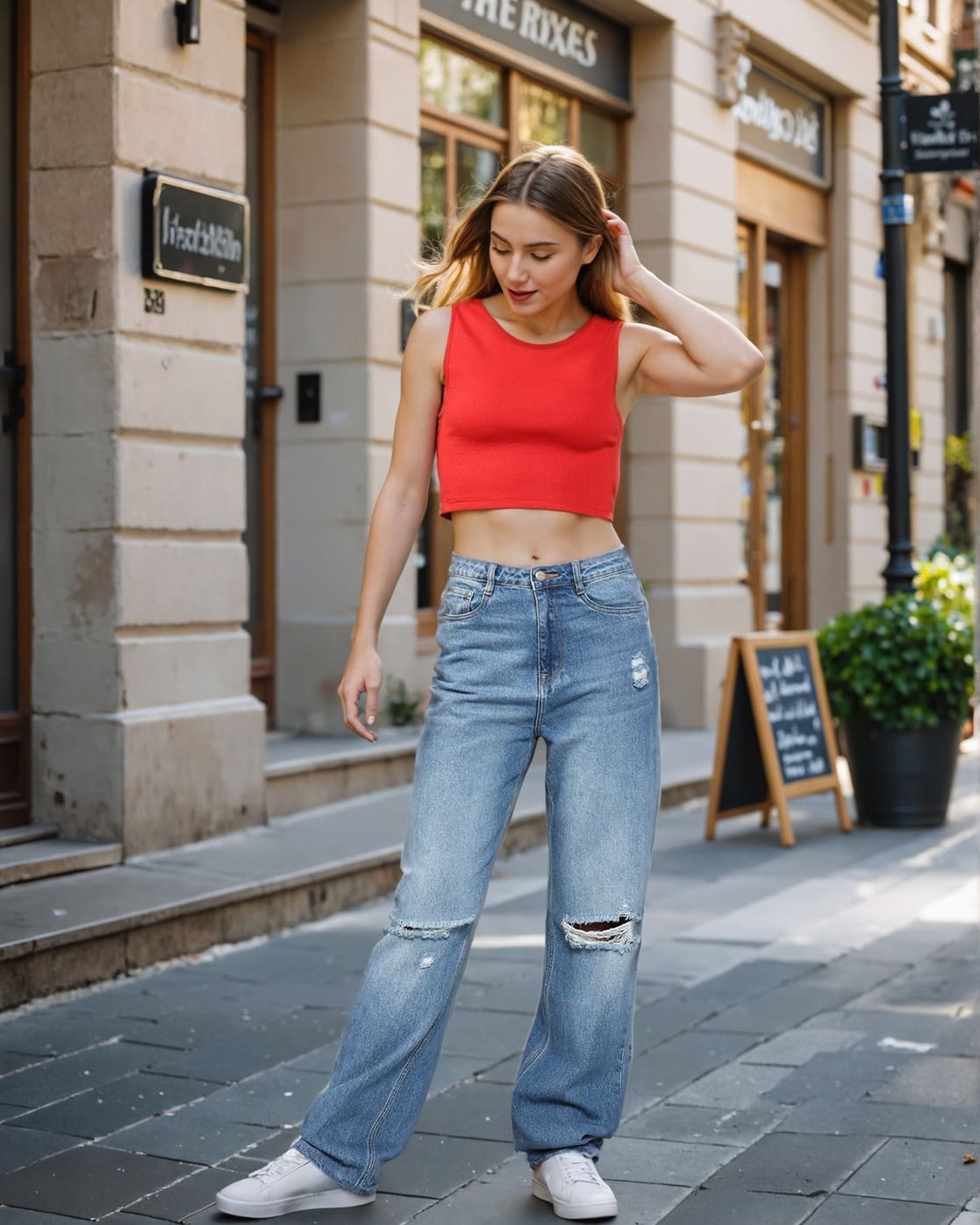 Quần jeans rách tái xuất, khi sự cũ kỹ trở nên thời thượng