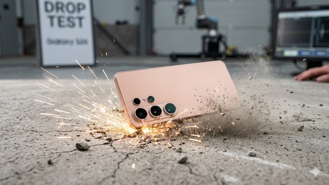 Thả rơi tự do Galaxy S26 Ultra, không cần khung titan vẫn 'sống sót' - Ảnh 1.