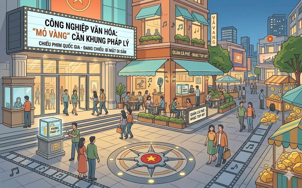 Công nghiệp văn hóa: 'Mỏ vàng' cần khung pháp lý- Ảnh 1. Công nghiệp văn hóa: 'Mỏ vàng' cần khung pháp lý- Ảnh 1.