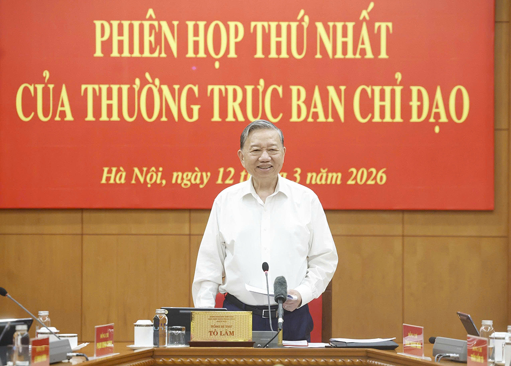 Tổng B&iacute; thư T&ocirc; L&acirc;m nhấn mạnh giải quyết điểm nghẽn khoa học c&ocirc;ng nghệ năm 2026 - Ảnh 1.