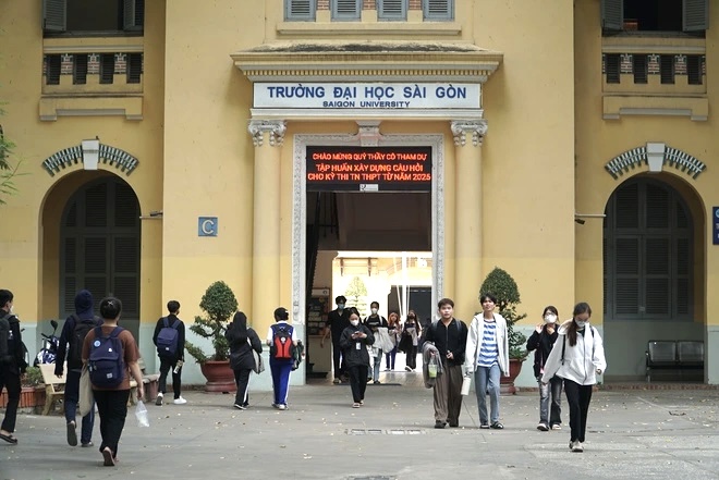 Điểm đặc biệt trong tổ hợp x&eacute;t tuyển Trường ĐH S&agrave;i G&ograve;n năm 2026 - Ảnh 1.