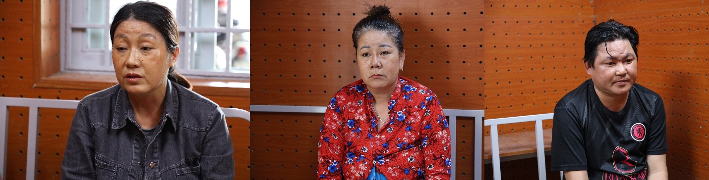 Triệt phá băng nhóm dàn cảnh giật dây chuyền ở Tân Huê Viên - Ảnh 2.