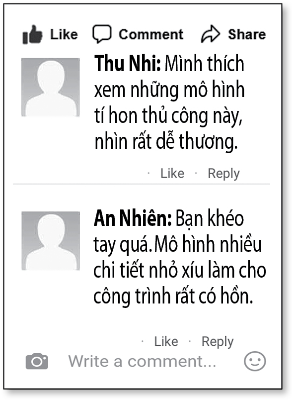 Công trình tí hon từ vật liệu đơn giản của chàng trai Sài Gòn gây sốt mạng xã hội - Ảnh 4. Công trình tí hon từ vật liệu đơn giản của chàng trai Sài Gòn gây sốt mạng xã hội - Ảnh 4.