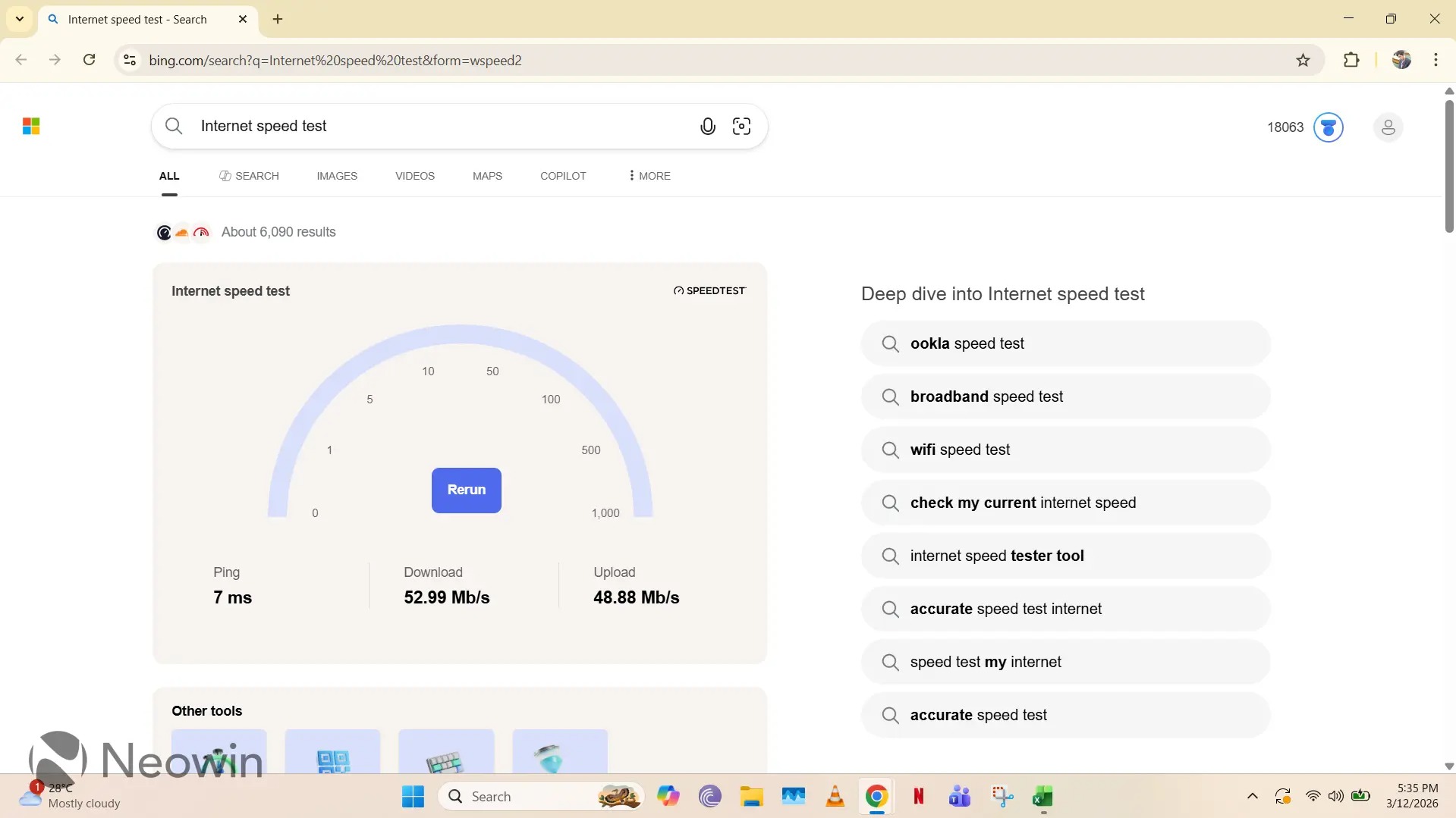 Sự thật ngã ngửa về công cụ đo tốc độ mạng mới trên Windows 11 - Ảnh 1.