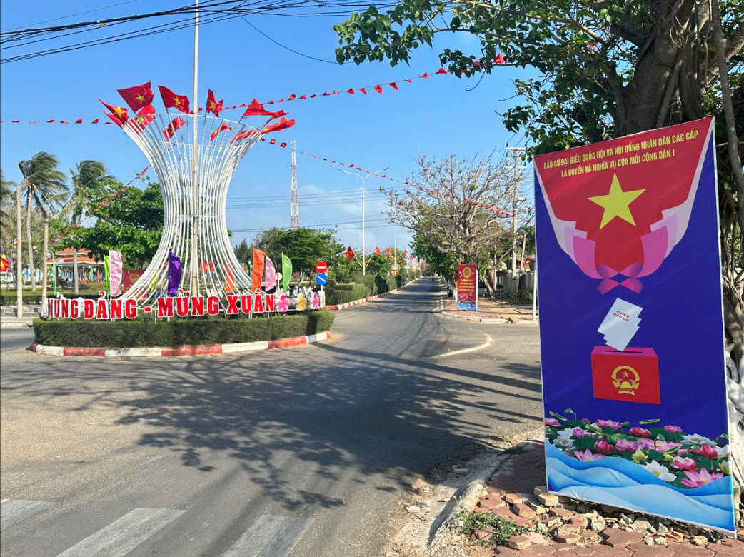 Bầu cử Quốc hội: Đặc khu Phú Quý đã sẵn sàng cho ngày hội non sông- Ảnh 1.