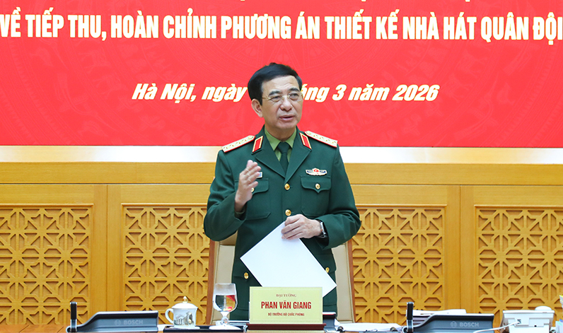  Nhà hát quân đội phải xứng tầm với vị thế của quân đội- Ảnh 1.