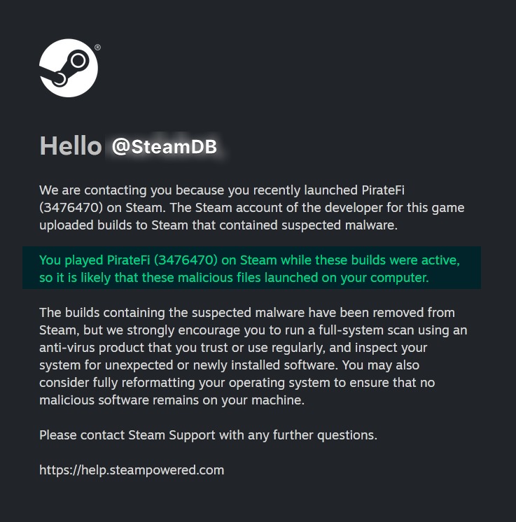 Hàng loạt game trên Steam bị cài mã độc, FBI phát lệnh truy tìm nạn nhân - Ảnh 1.