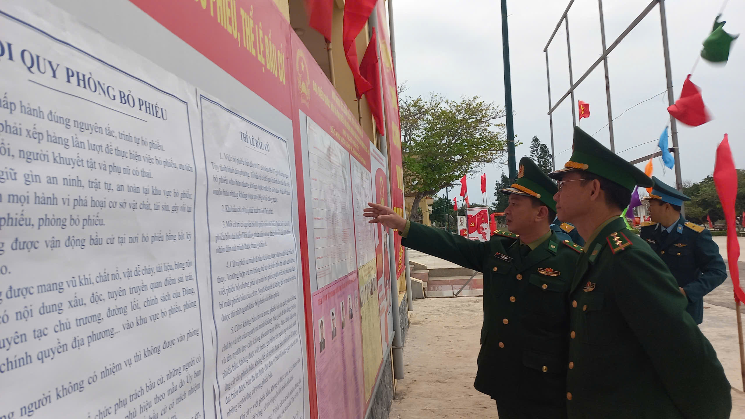 Rộn ràng bầu cử sớm trên đảo Bạch Long Vĩ - Ảnh 6.