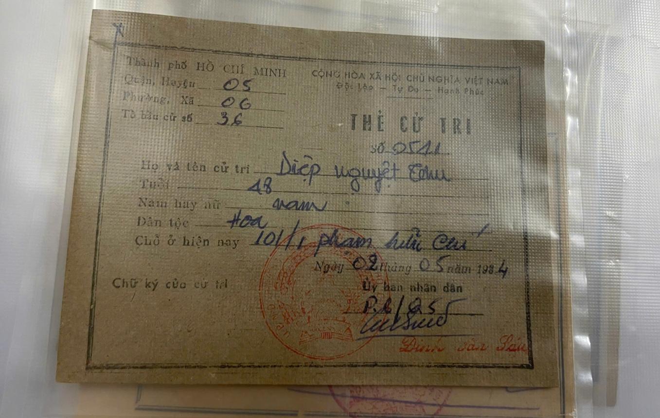 Cựu chiến binh sưu tầm hơn 200 kỷ vật về các kỳ bầu cử Quốc hội - Ảnh 7.