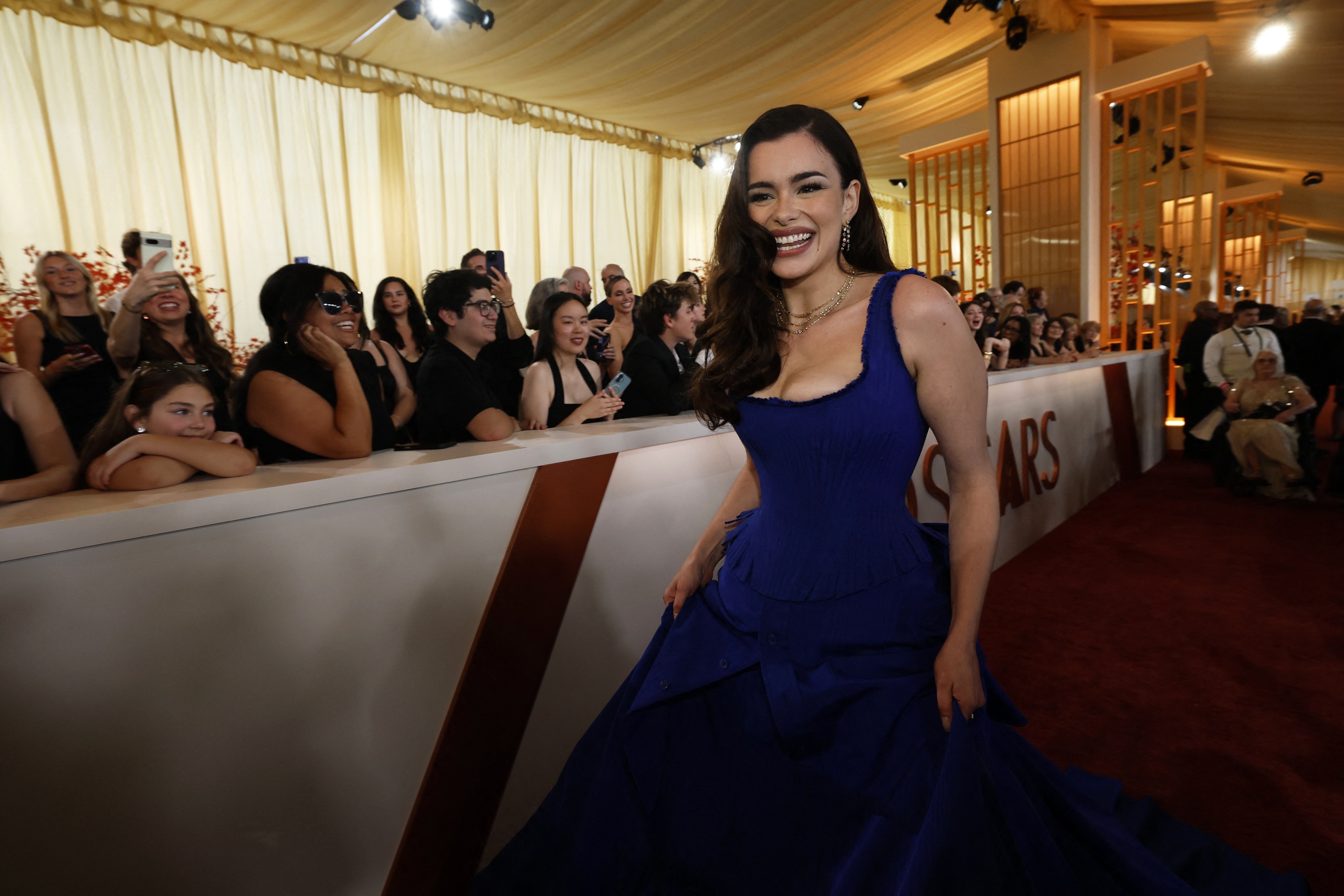 Dàn sao khoe sắc lộng lẫy trên thảm đỏ Oscar 2026 - Ảnh 18.