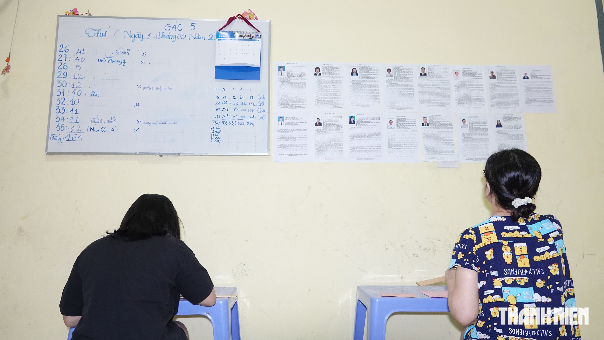 TP.HCM: Phường Xu&acirc;n H&ograve;a tổ chức bỏ phiếu bầu cử trong trại tạm tạm giam - Ảnh 5.