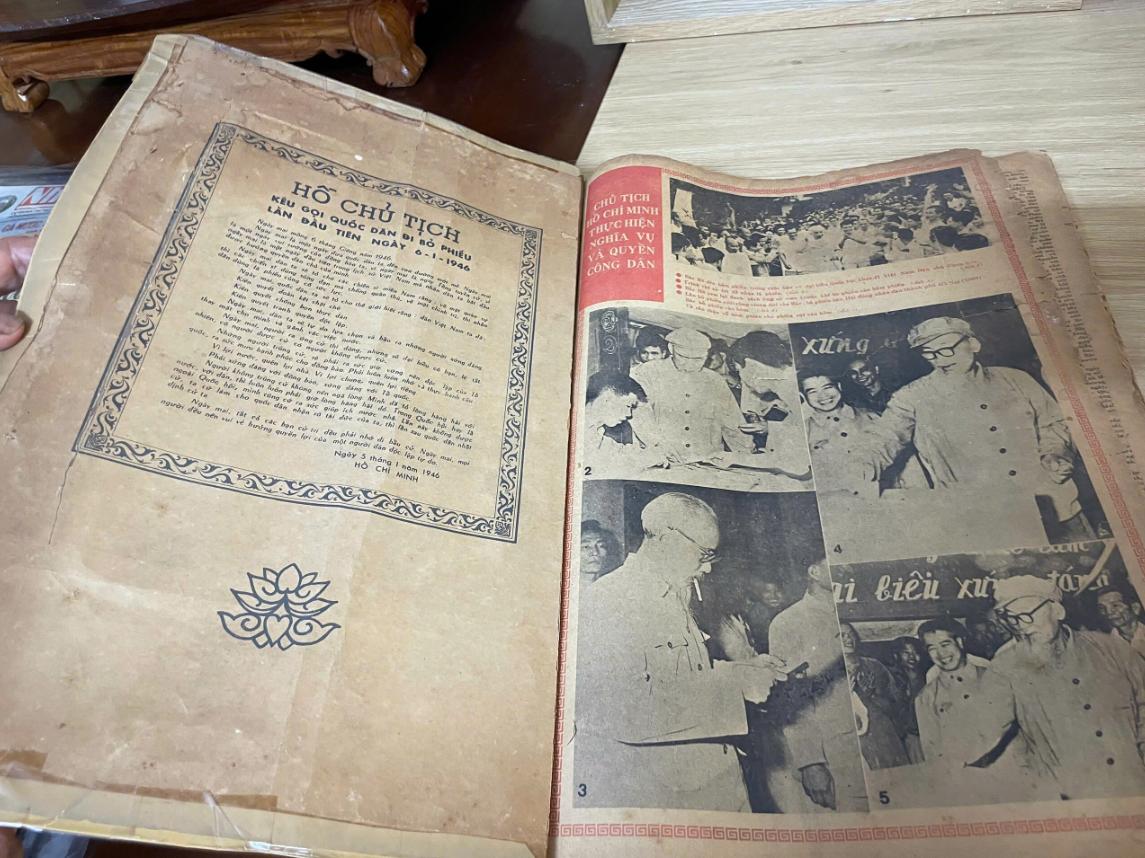 Cựu chiến binh sưu tầm hơn 200 kỷ vật về các kỳ bầu cử Quốc hội - Ảnh 11.