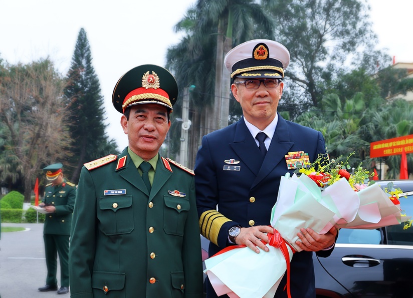 Bộ trưởng Bộ Quốc ph&ograve;ng Trung Quốc thăm Lữ đo&agrave;n Đặc c&ocirc;ng bộ 113 - Ảnh 1.