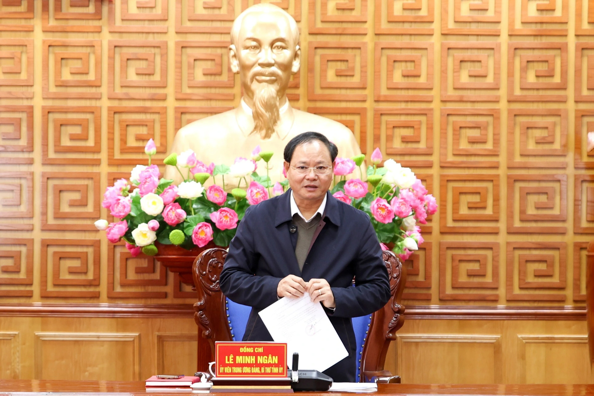 Kết quả bầu cử Lai Châu 2026: Bí thư Lê Minh Ngân trúng cử với tỷ lệ 95 , 40 % - Ảnh 1.