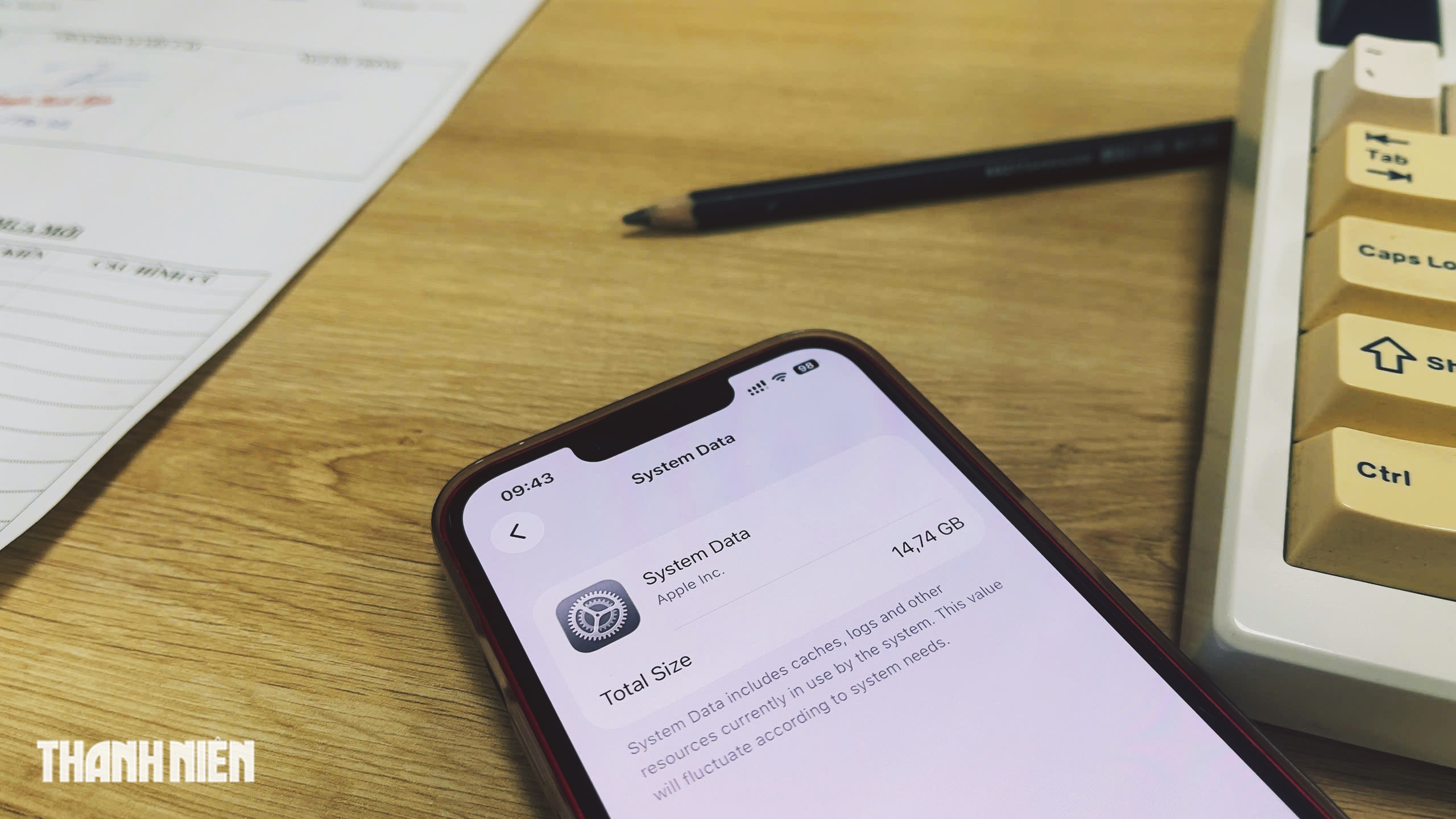 Mẹo lấy lại dung lượng bộ nhớ bị hệ thống chiếm dụng trên iPhone - Ảnh 1.