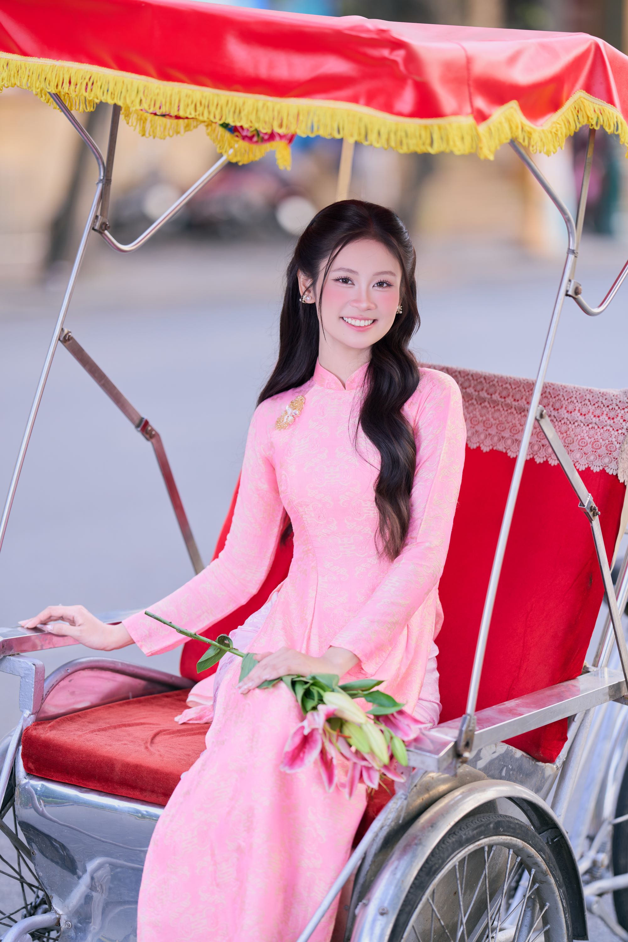 Nữ sinh Ngoại Thương có thành tích 'khủng' gây chú ý ở Miss World Vietnam - Ảnh 7.