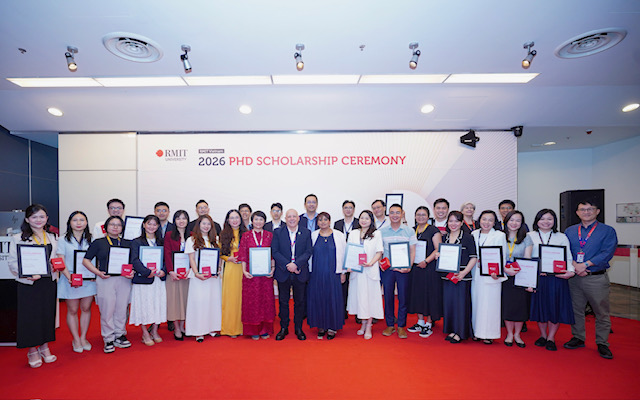 Đại học RMIT đầu tư mạnh v&agrave;o nghi&ecirc;n cứu với 65 học bổng tiến sĩ - Ảnh 3.